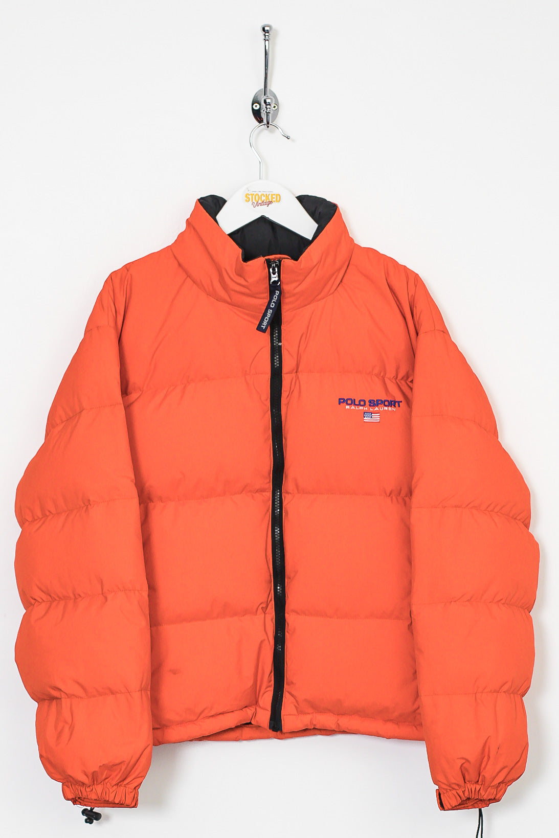 90s Ralph Lauren Polo Sport Down Filled Puffer Jacket (S)