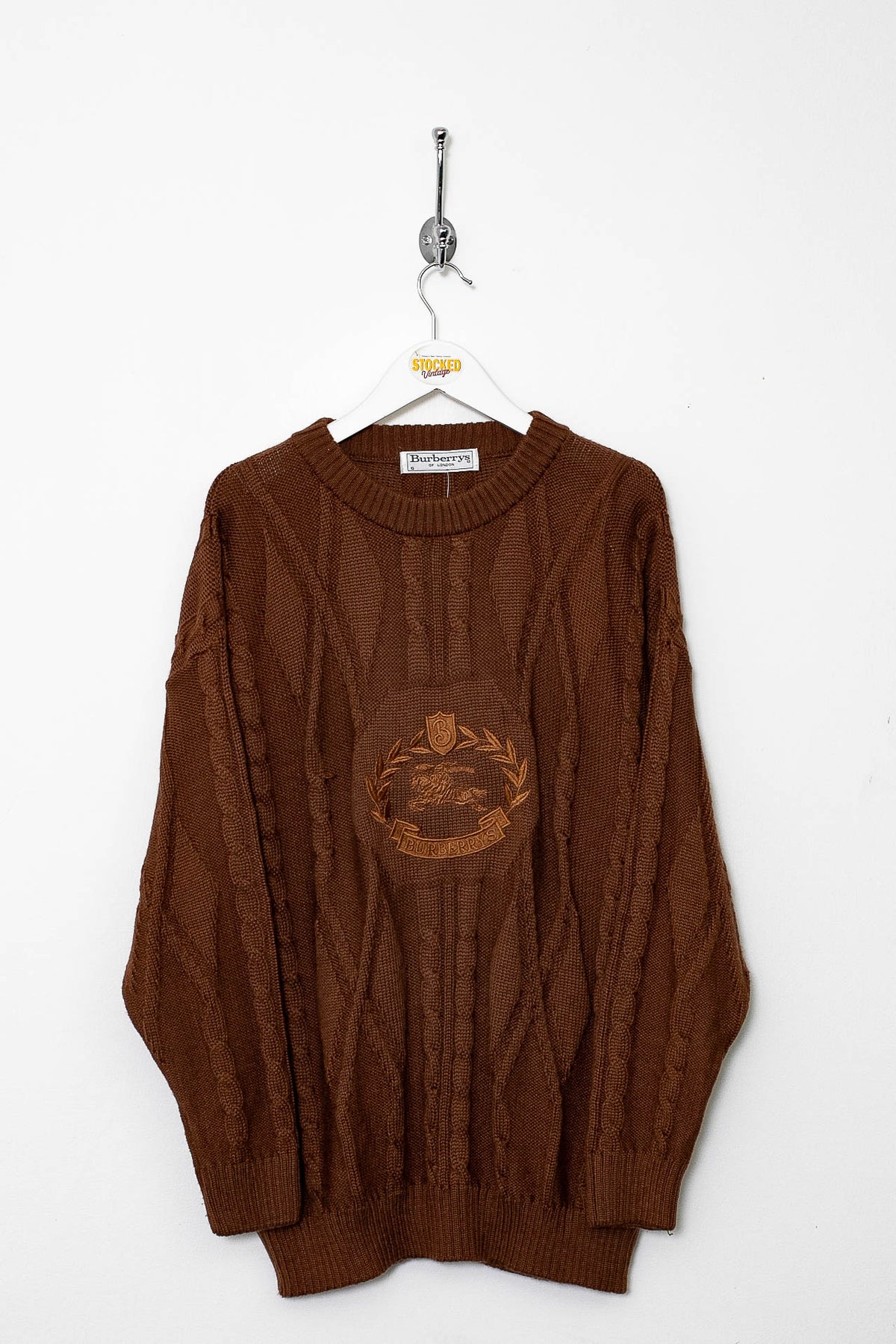 90s Burberry Knit Jumper (M)