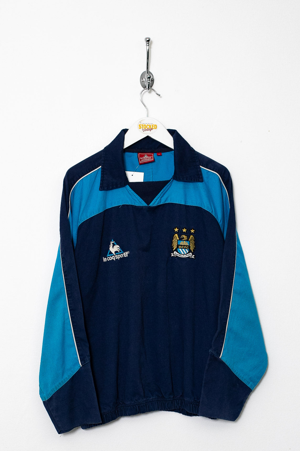 1999/00 Le Coq Sportif Man City Drill Top (S)