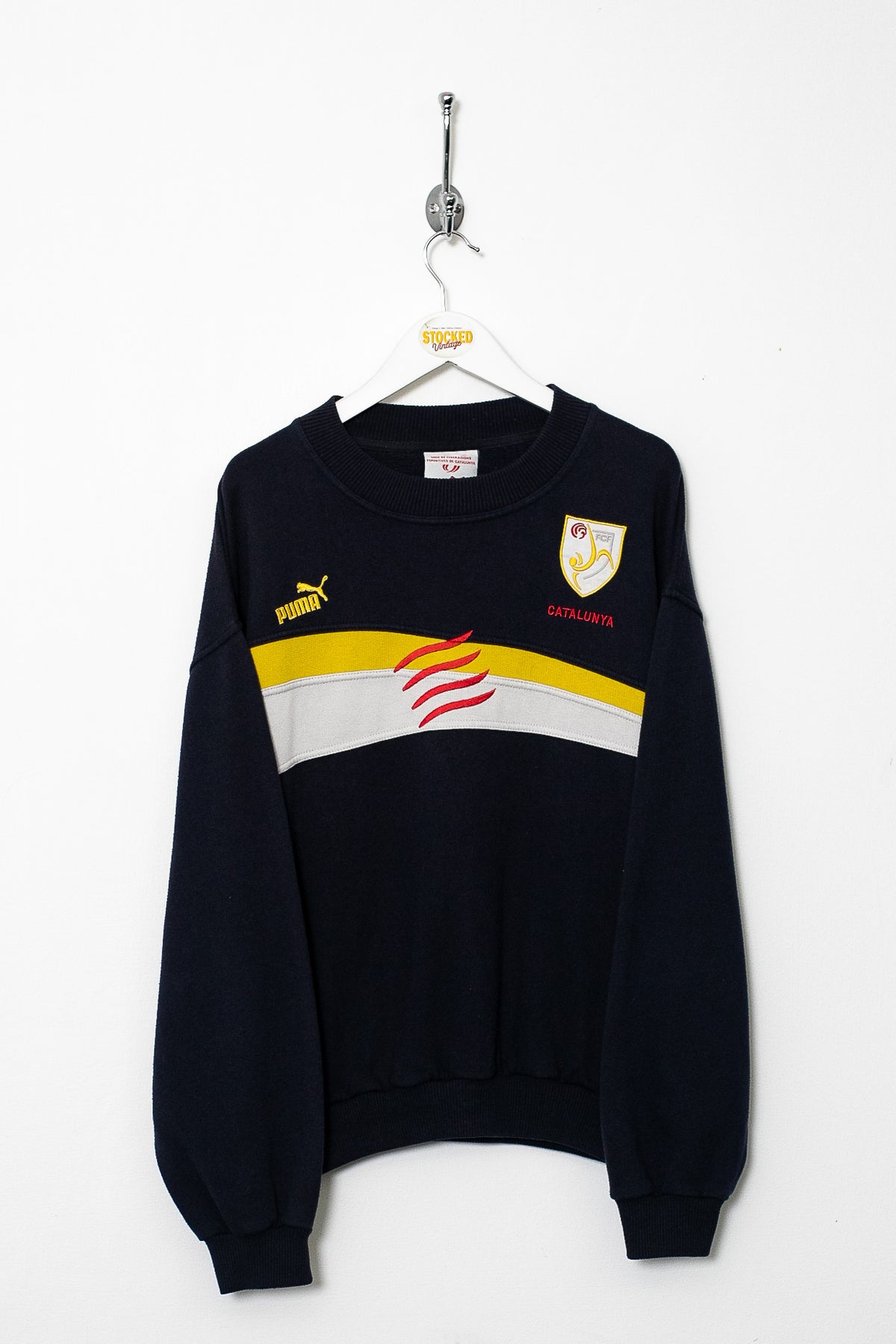1997/98 Puma Catalunya Training Sweatshirt (M)