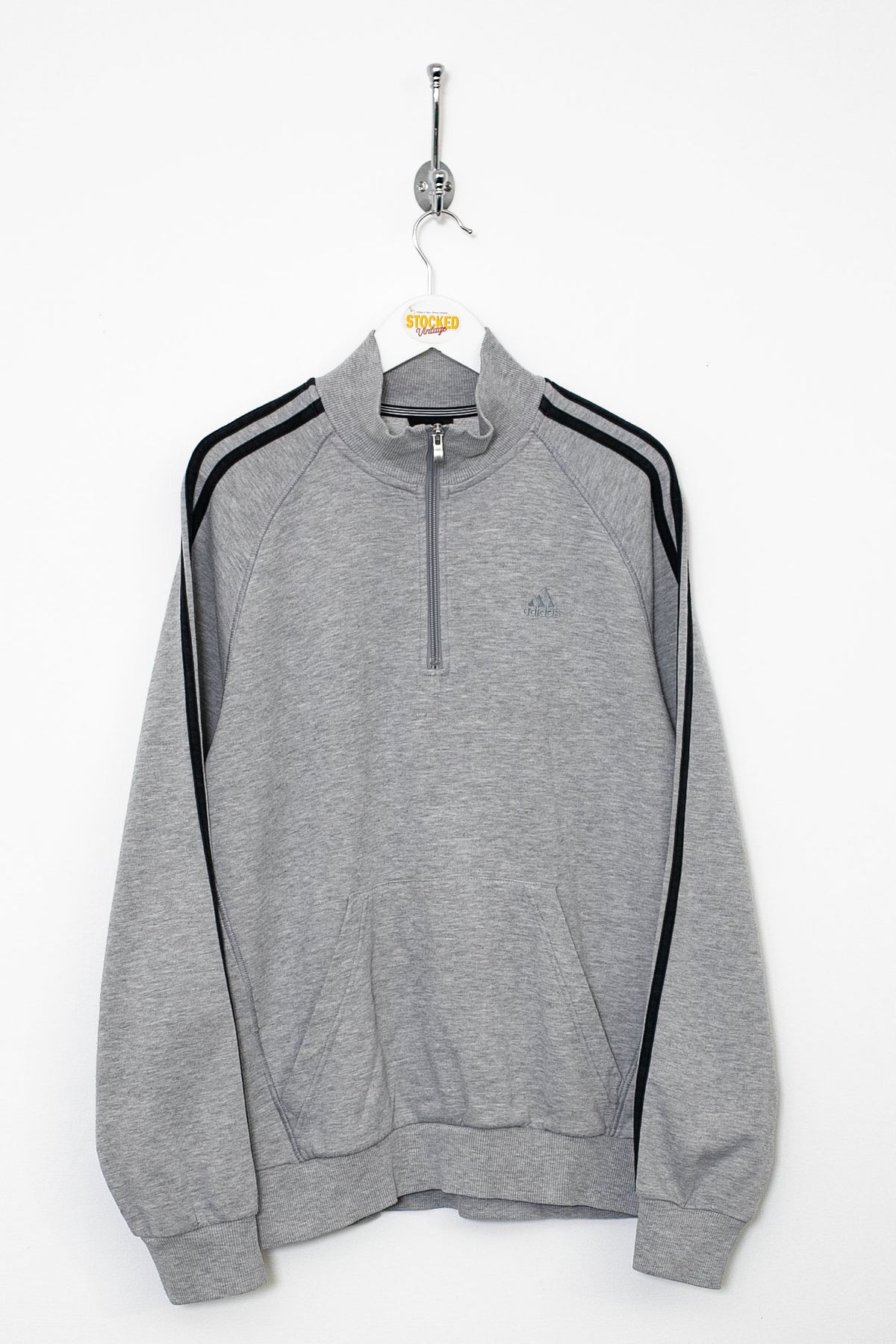 00s Adidas 1/4 Zip Sweatshirt (S)