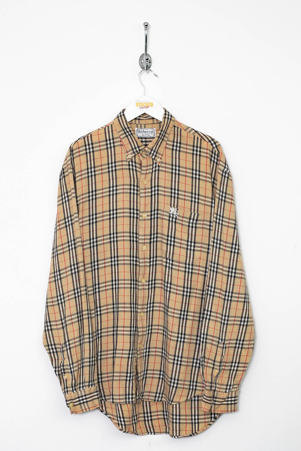 Mens burberry sale shirt vintage