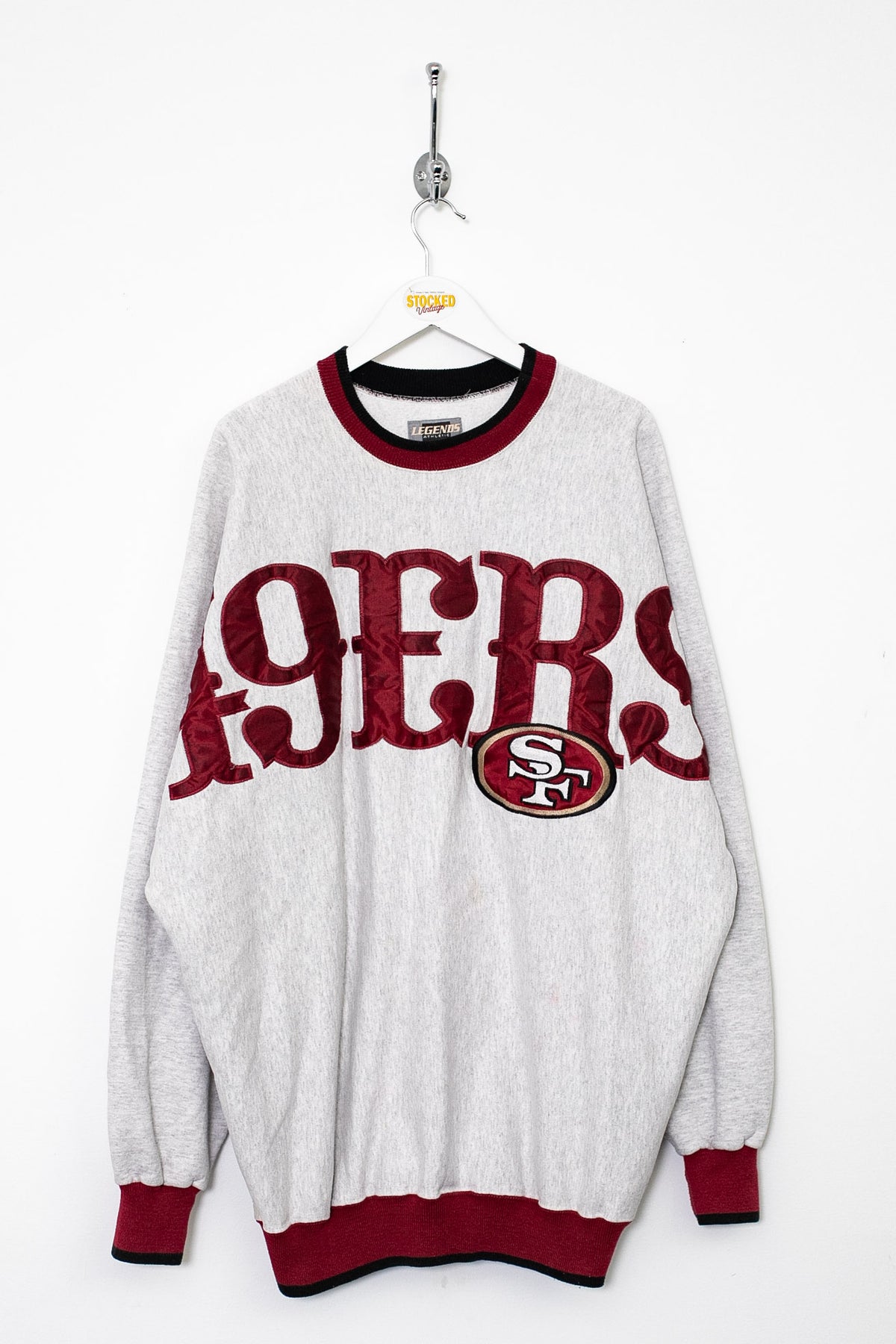 90s NFL San Francisco 49ers Crossbody Sweatshirt (XL)