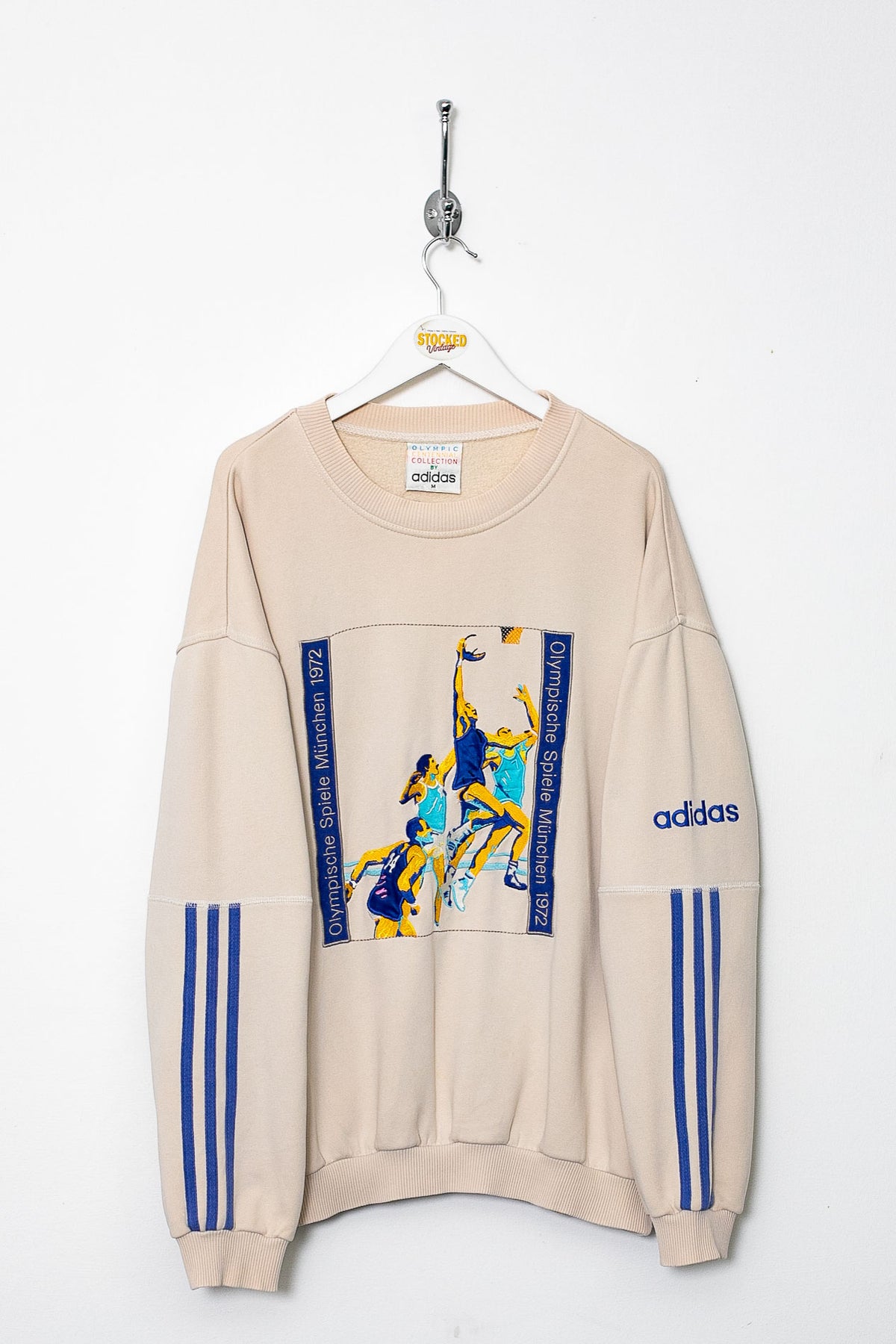 Rare 90s Adidas Olympics Sweatshirt (L)