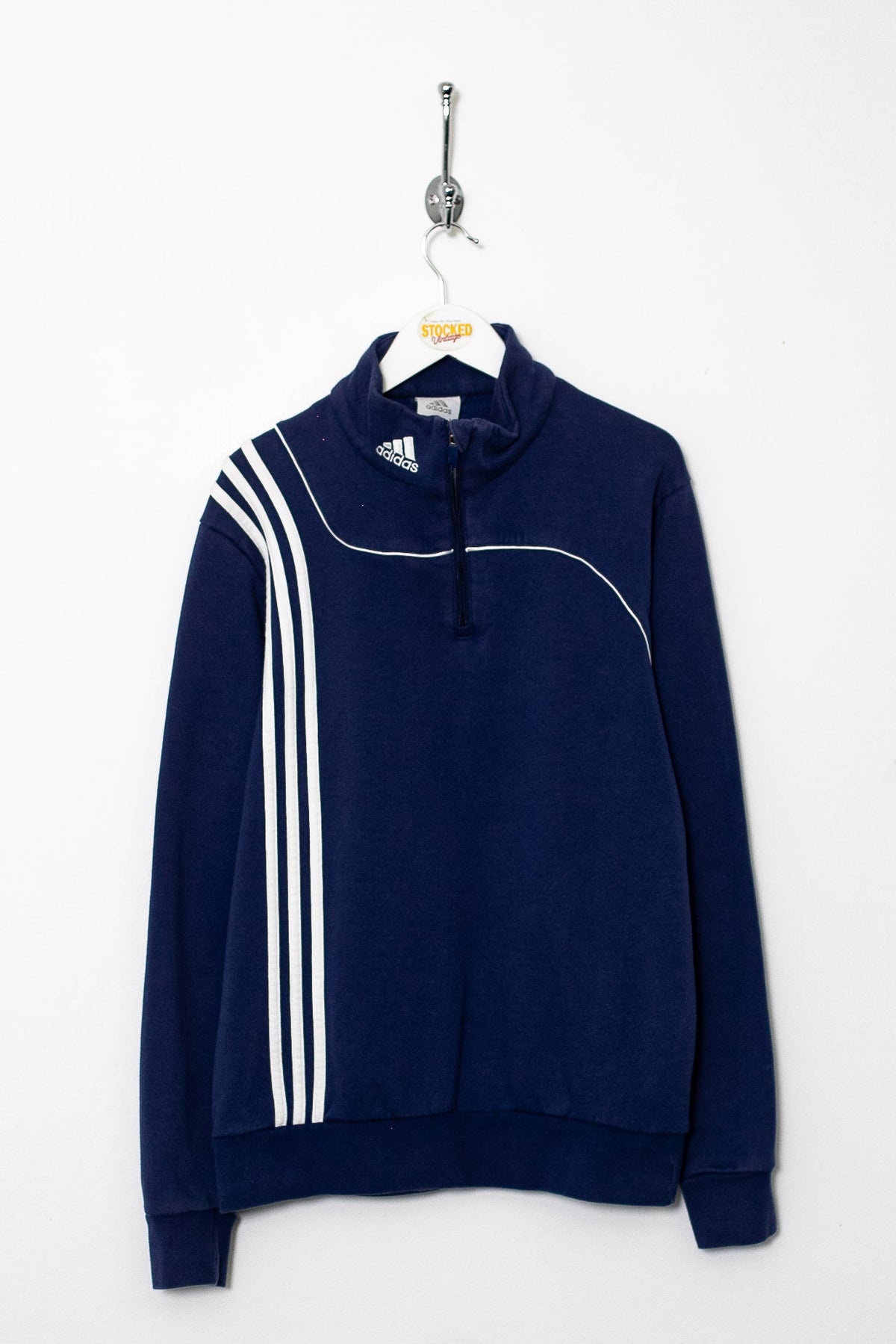 00s Adidas 1/4 Zip Sweatshirt (S)