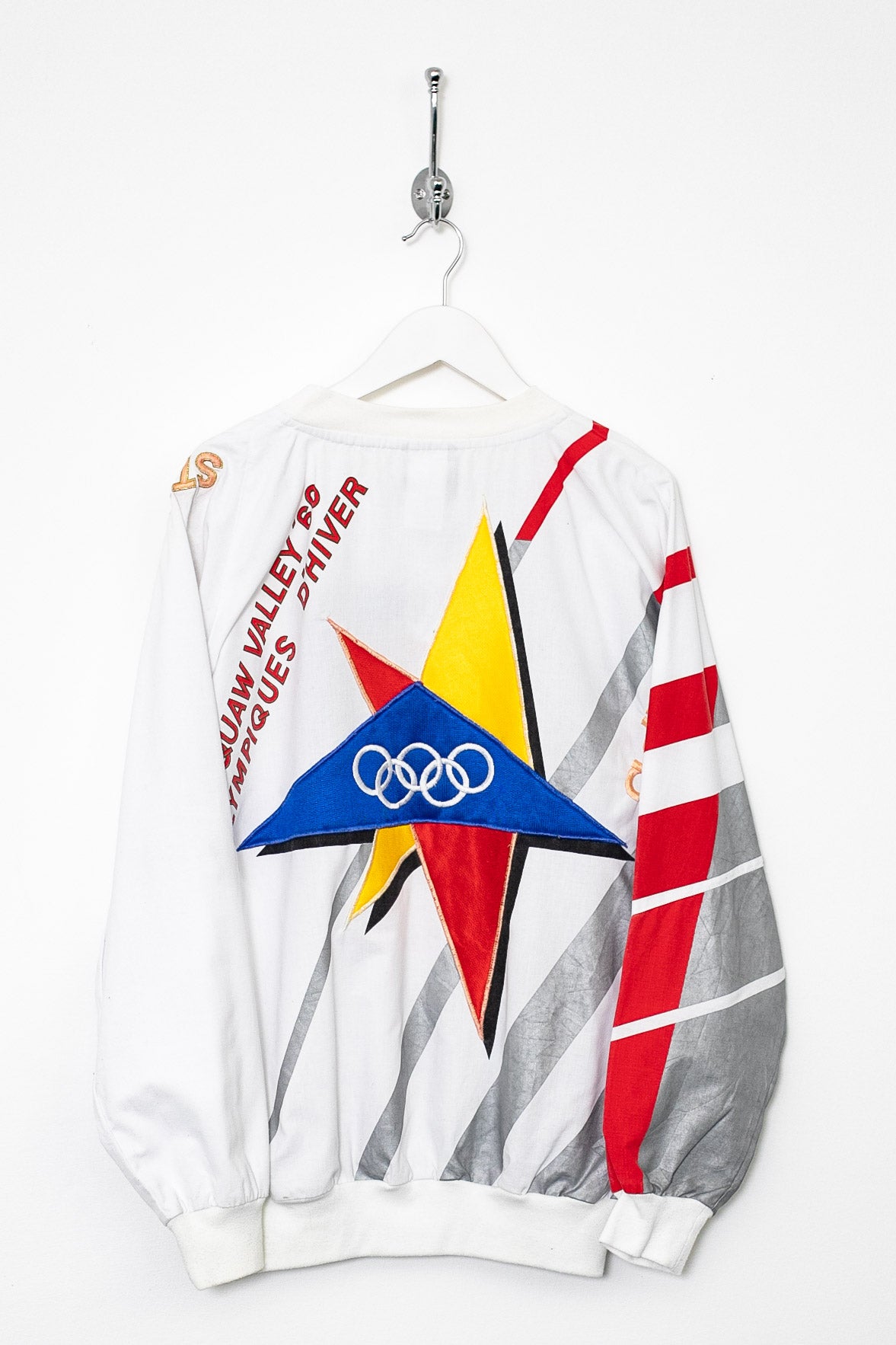 Rare 90s Adidas Olympics Pullover (S)