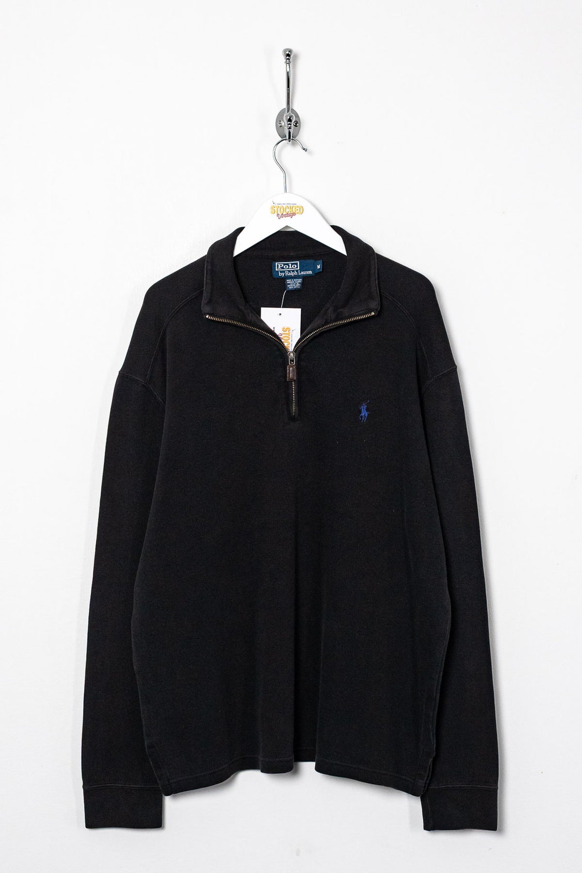 00s Ralph Lauren 1/4 Zip Sweatshirt (M)
