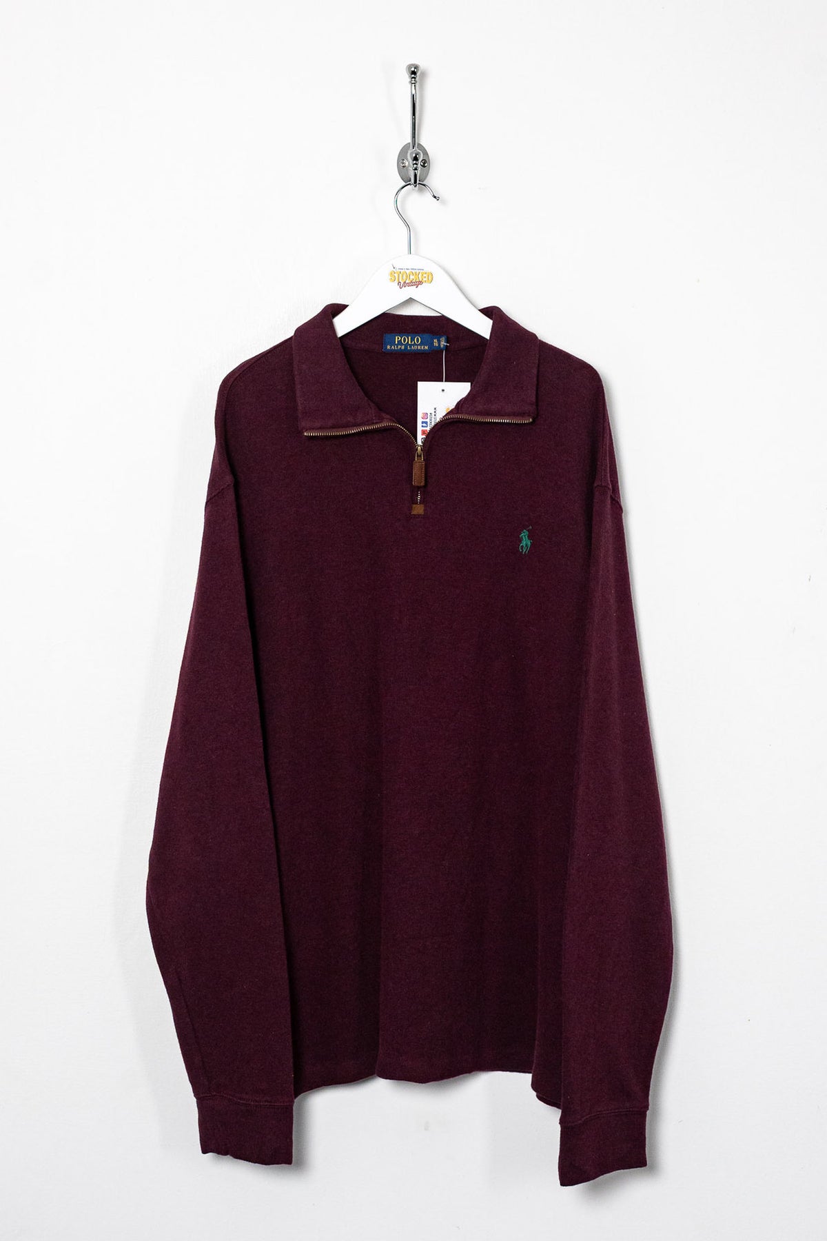 Ralph Lauren 1/4 Zip Sweatshirt (XL)