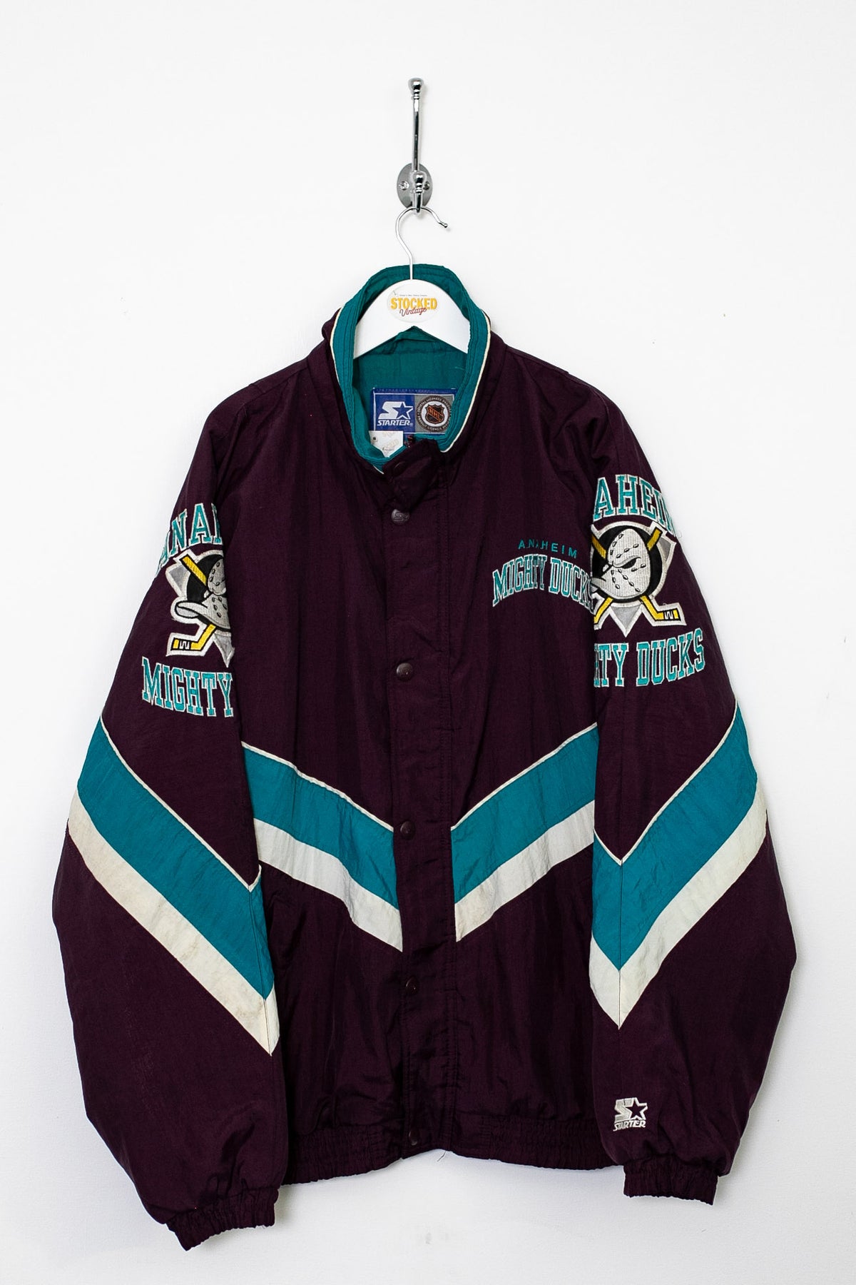 90s Starter Anaheim Might Ducks Coat (L)