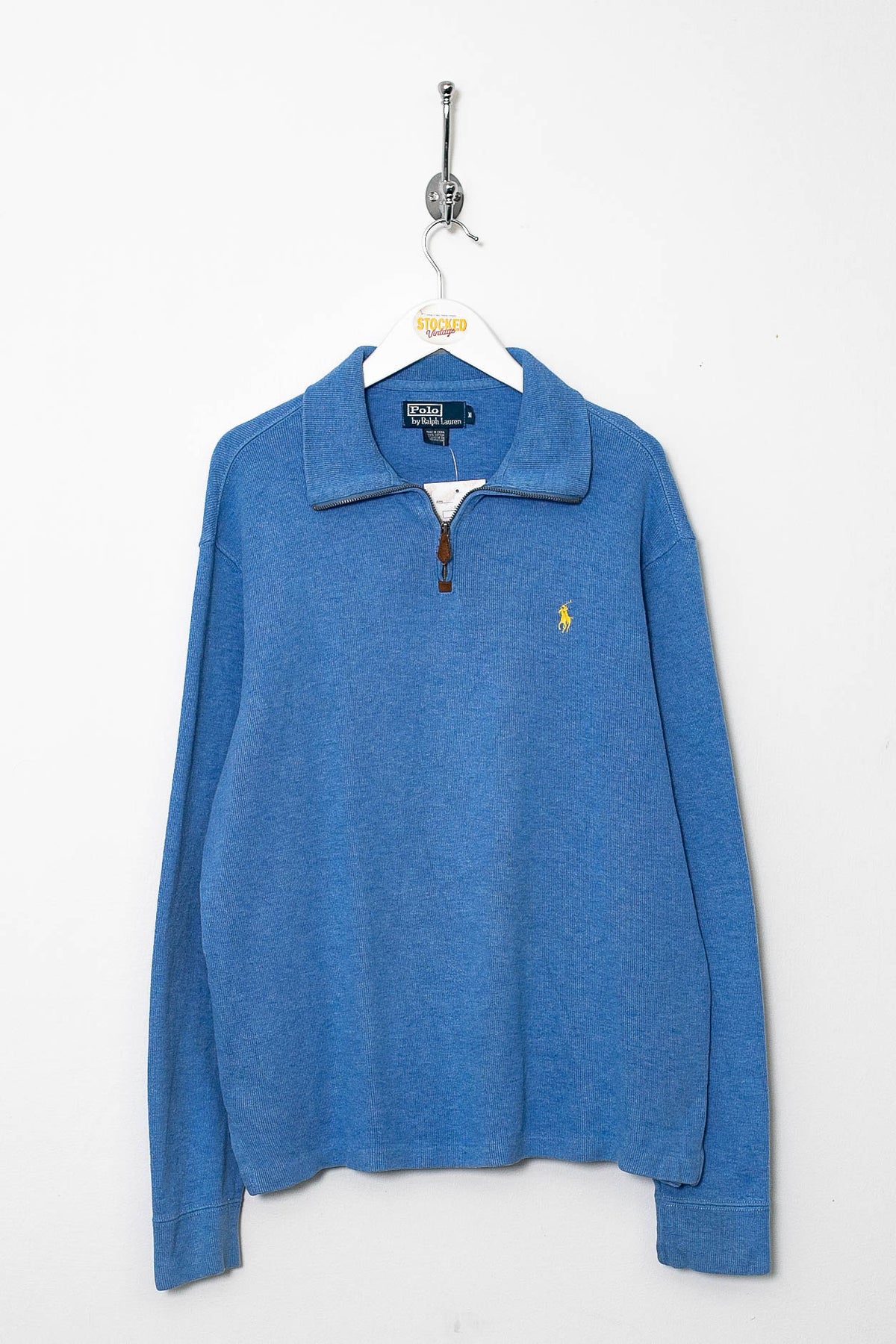00s Ralph Lauren 1/4 Zip Sweatshirt (M)