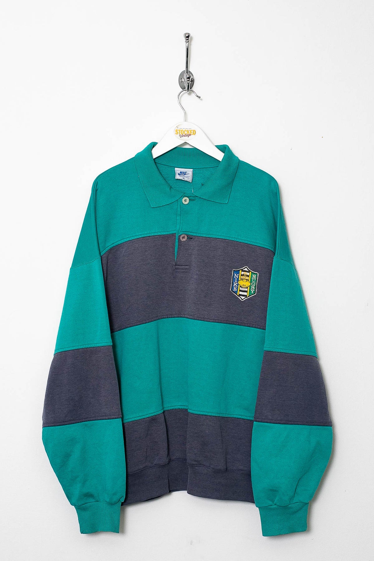 90s Nike Rugby Sweatshirt (L)
