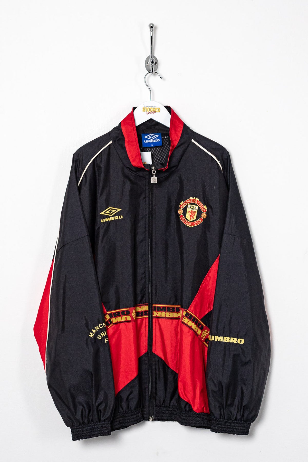 90s Umbro Man U Training Jacket (XL)