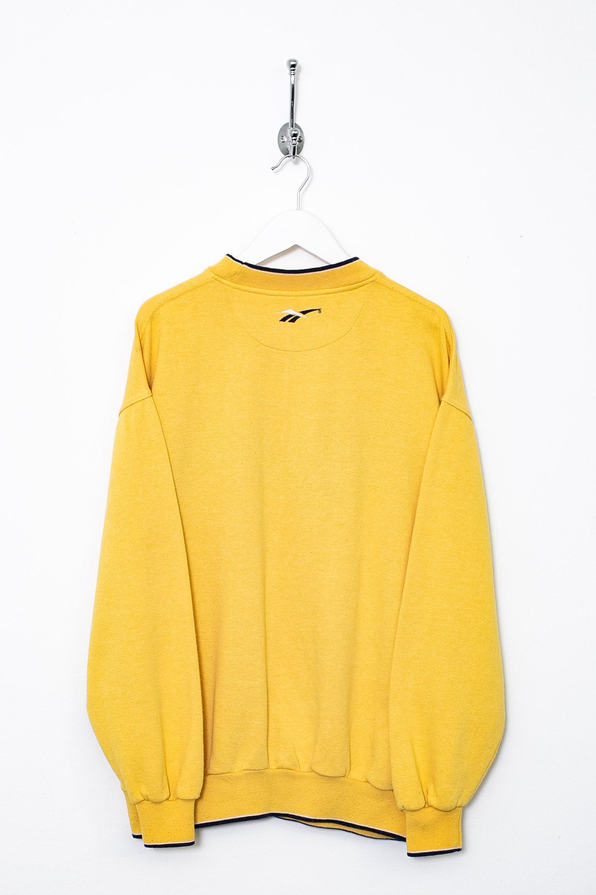 Yellow reebok sweatshirt sales