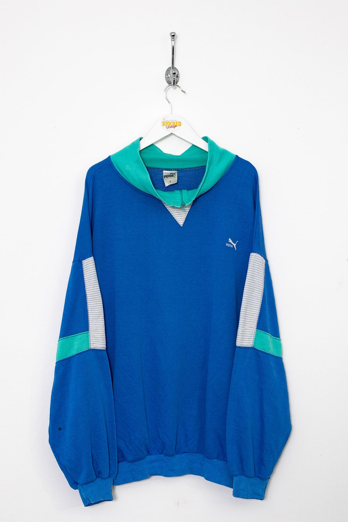 90s Puma 1/4 Zip Sweatshirt (XL)