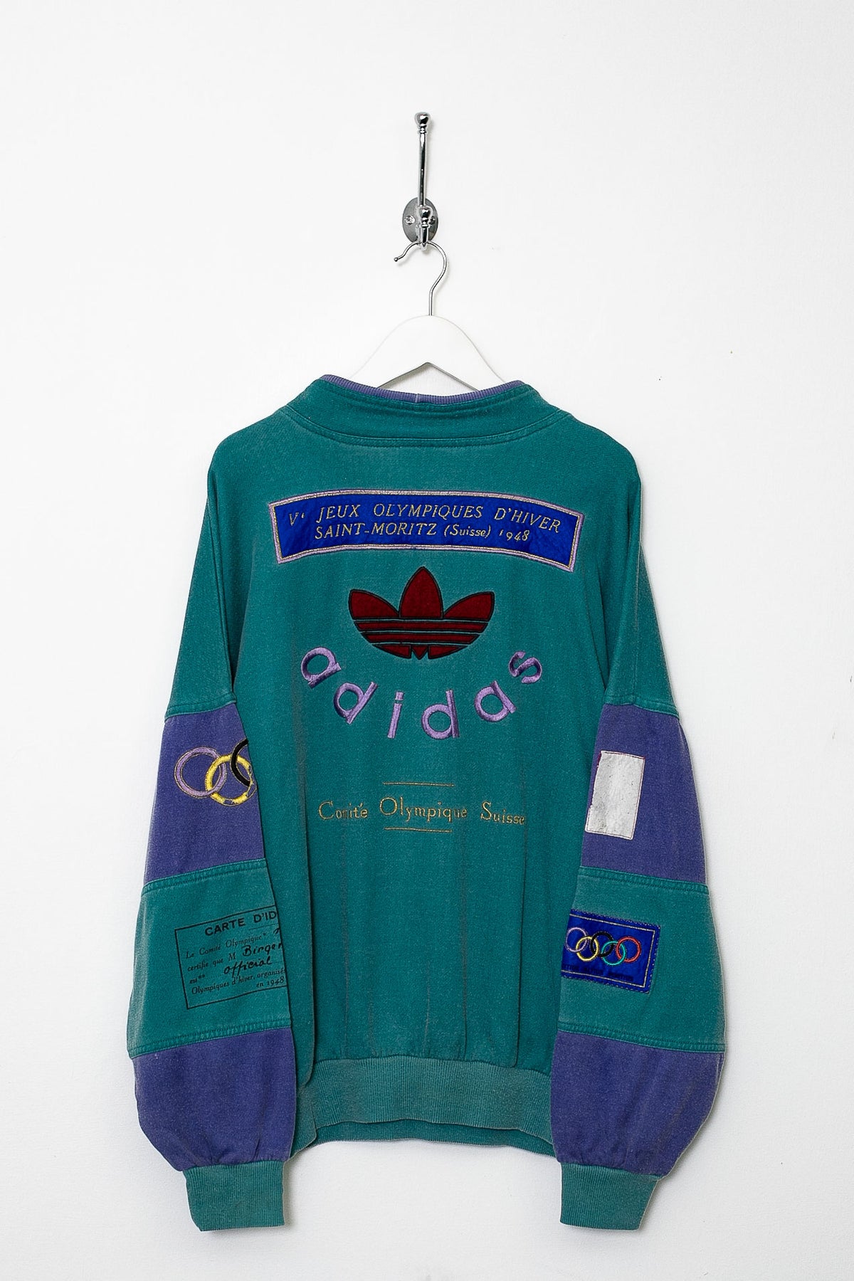 90s Adidas Olympics Sweatshirt (L)