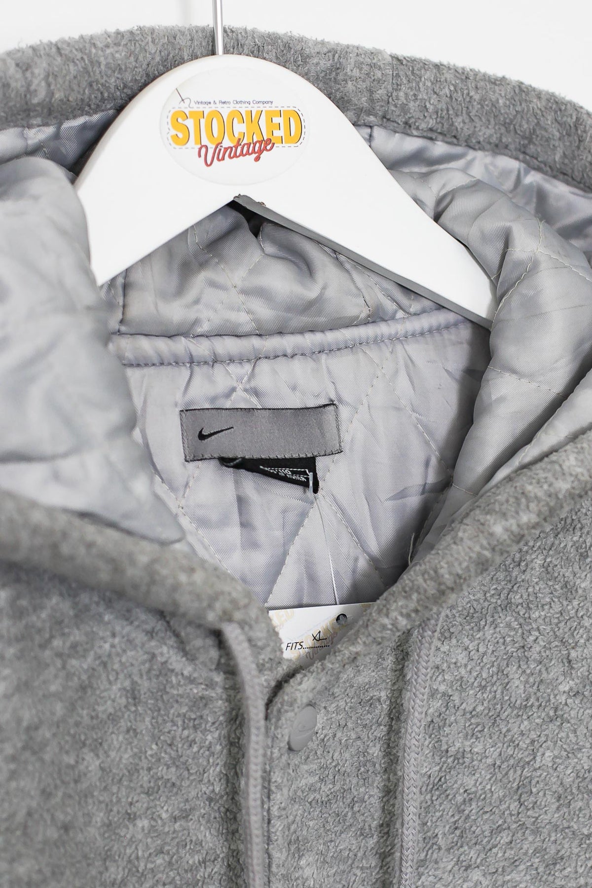 00s Nike Fleece Varsity Jacket (XL)