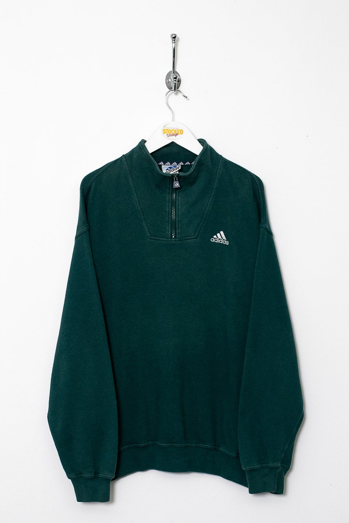 00s Adidas 1/4 Zip Sweatshirt (M)