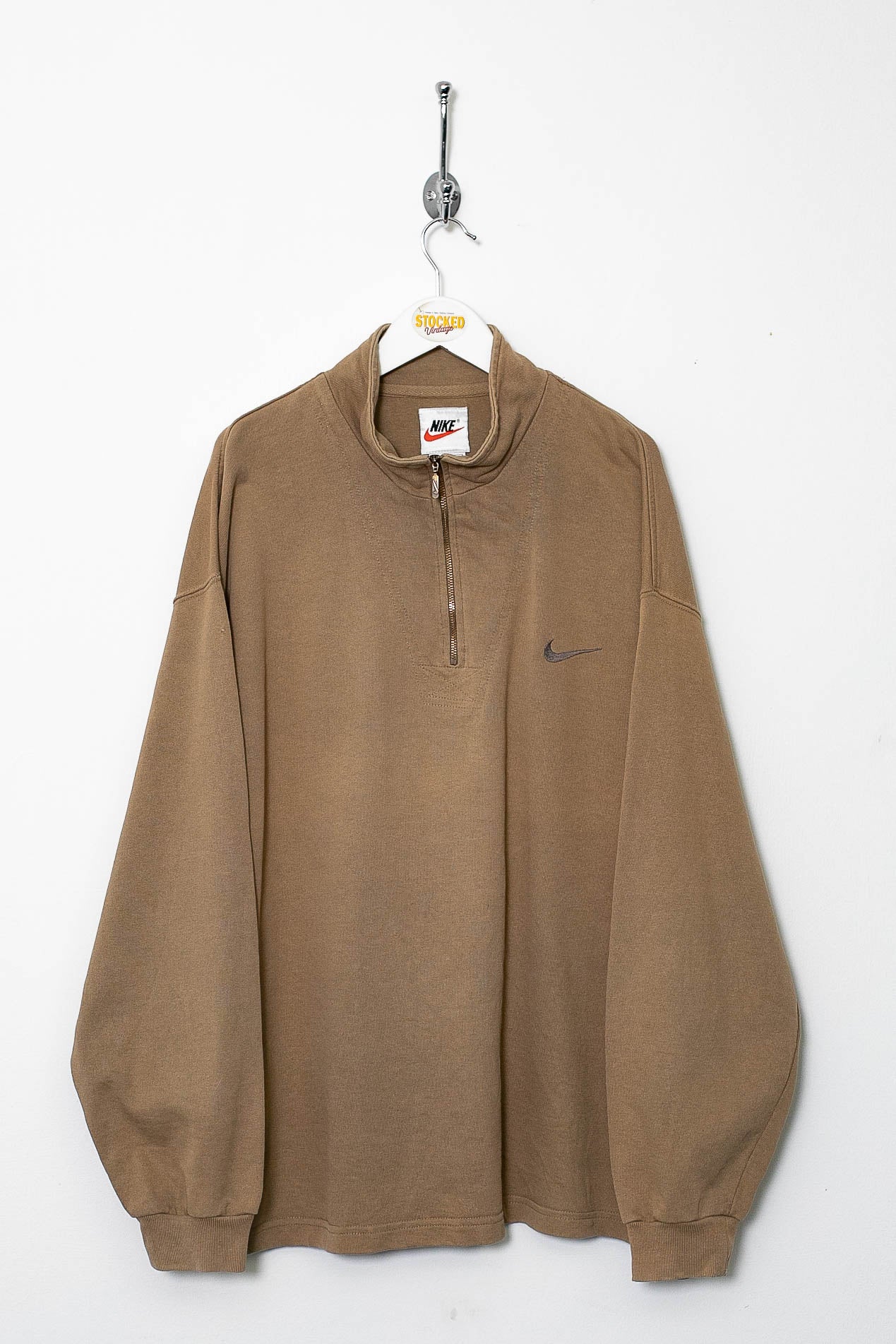 90s Nike 1/4 Zip Sweatshirt (L) – Stocked Vintage