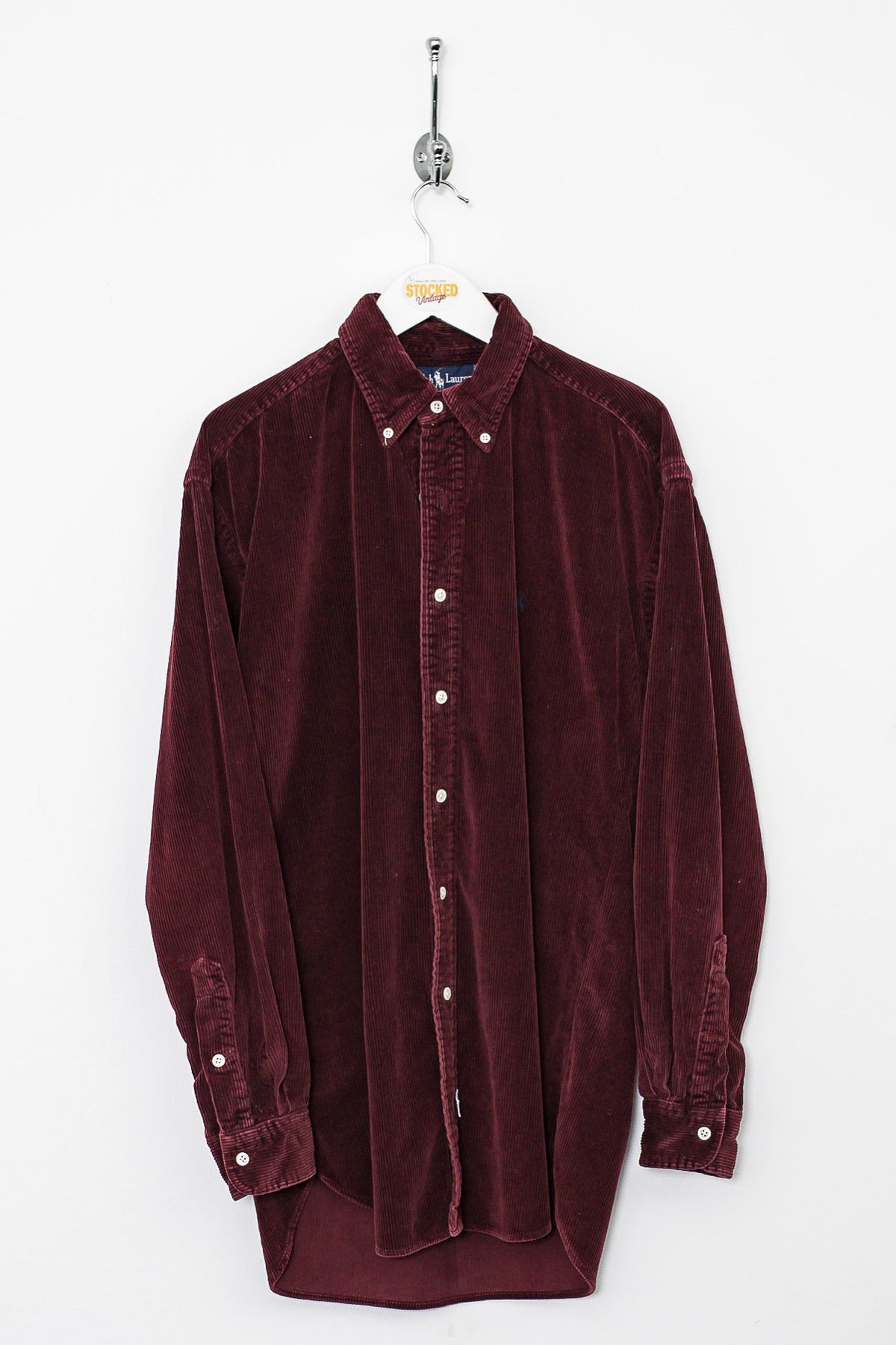 90s Ralph Lauren Corduroy Shirt (S)