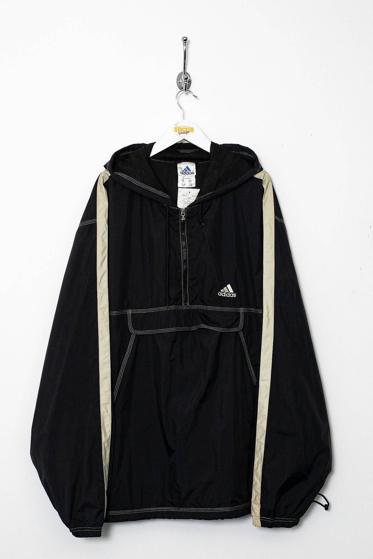 00s Adidas 1/4 Zip Jacket (XXL)