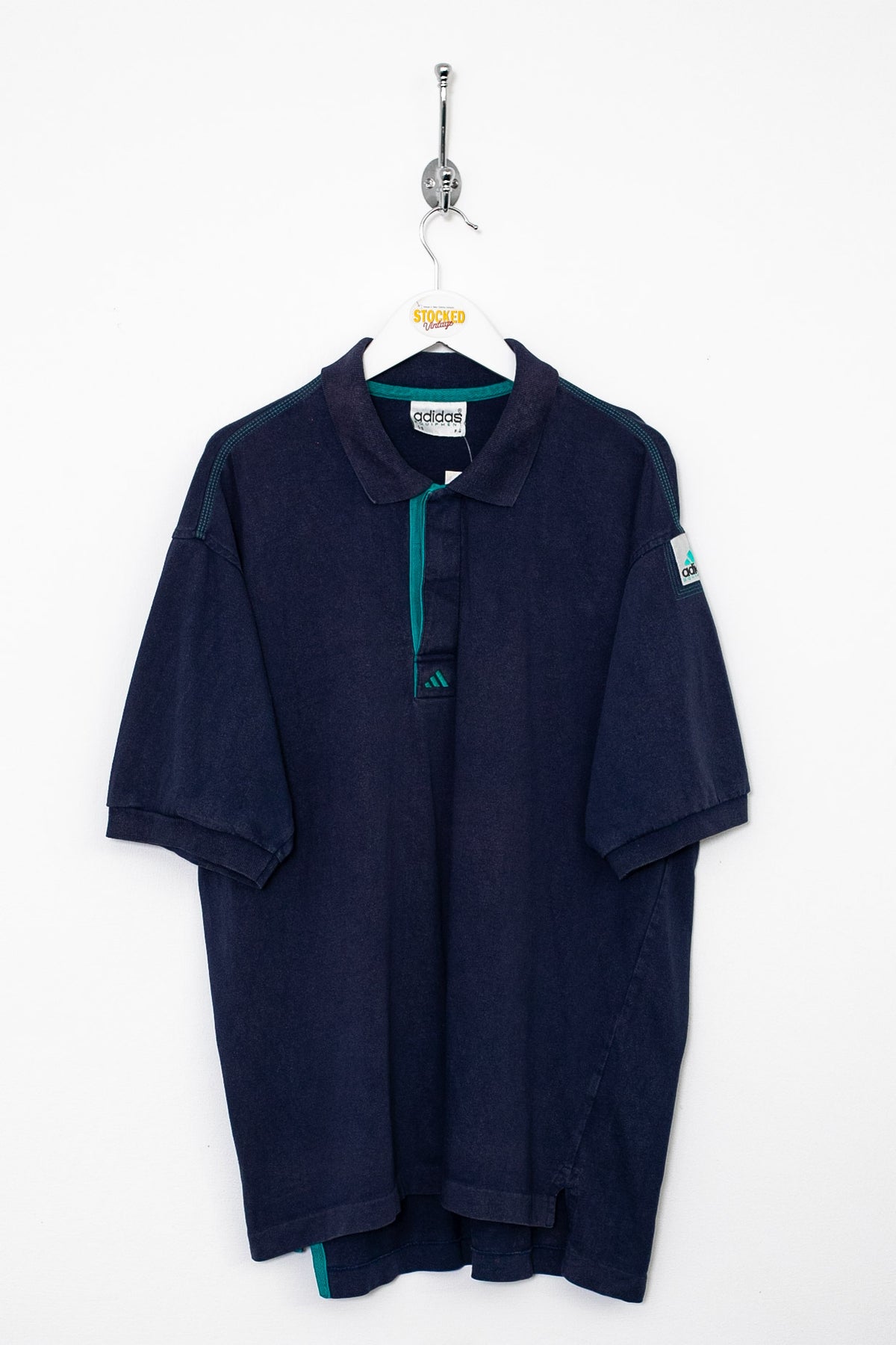 90s Adidas Equipment Polo Shirt (L)