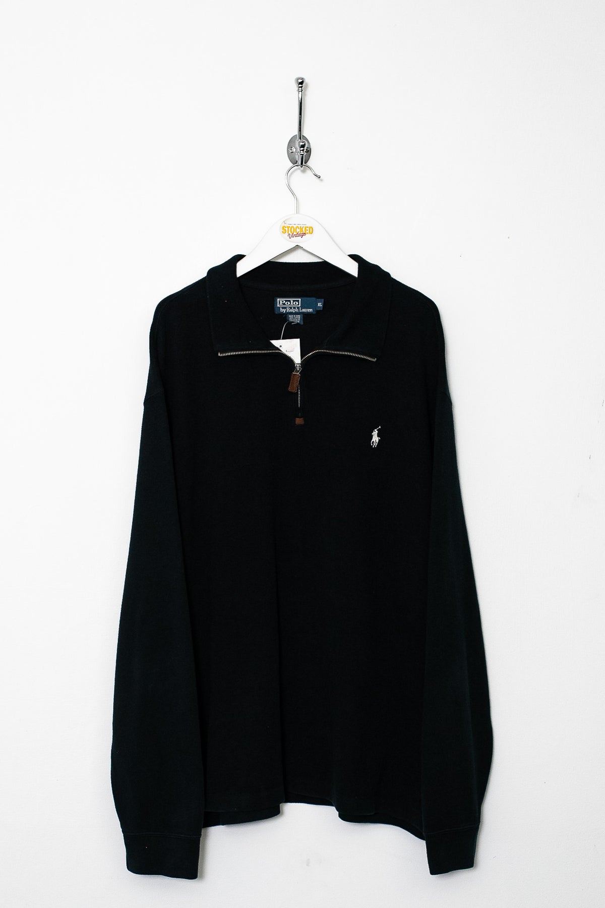 00s Ralph Lauren 1/4 Zip Sweatshirt (XL)