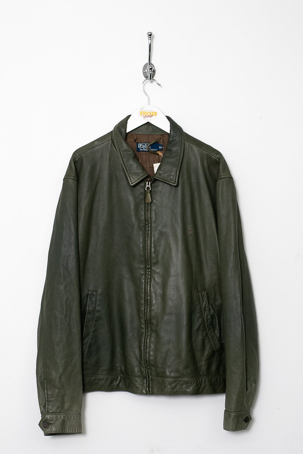 00s Ralph Lauren Leather Jacket (M)