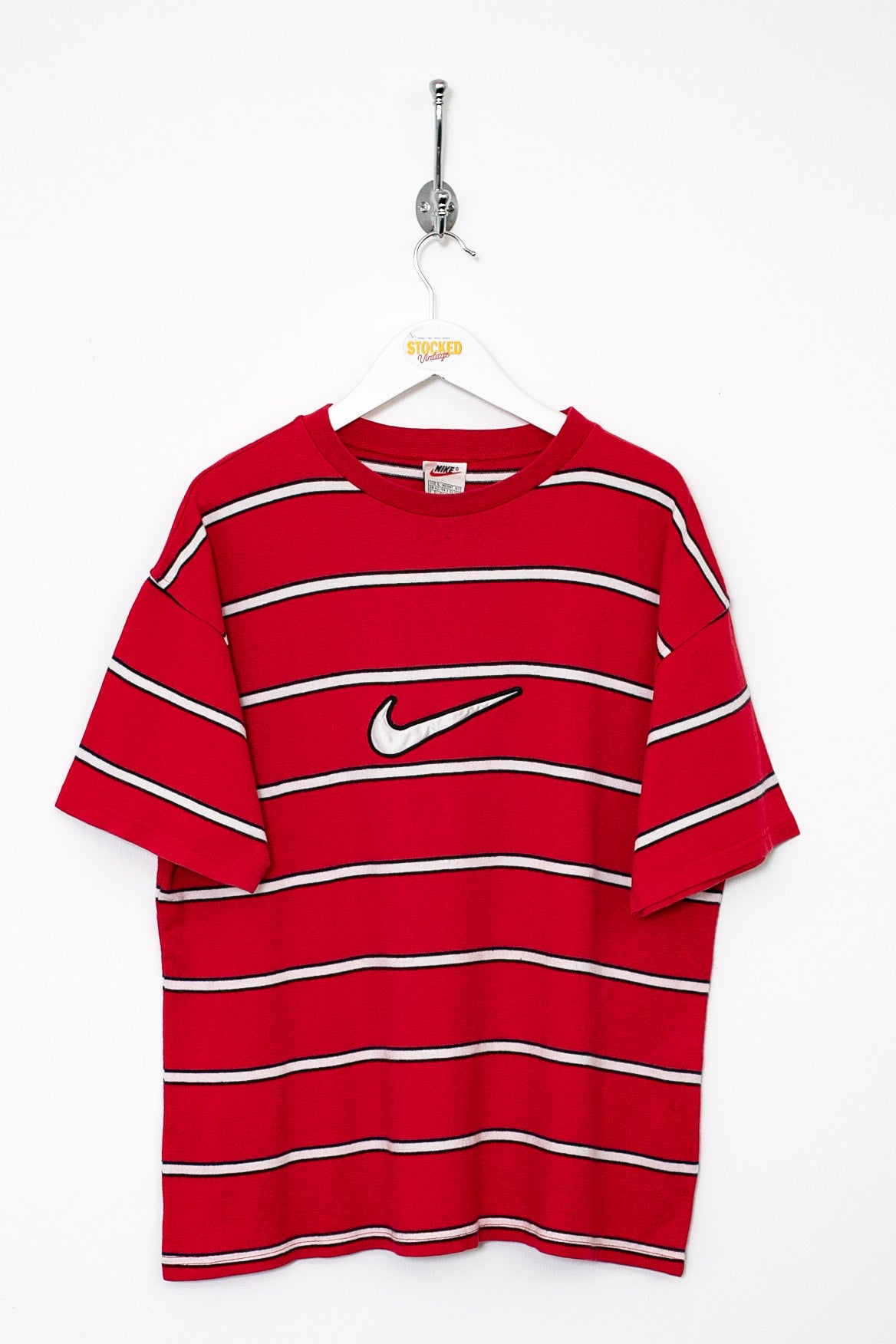 90s Nike Striped Tee (M)