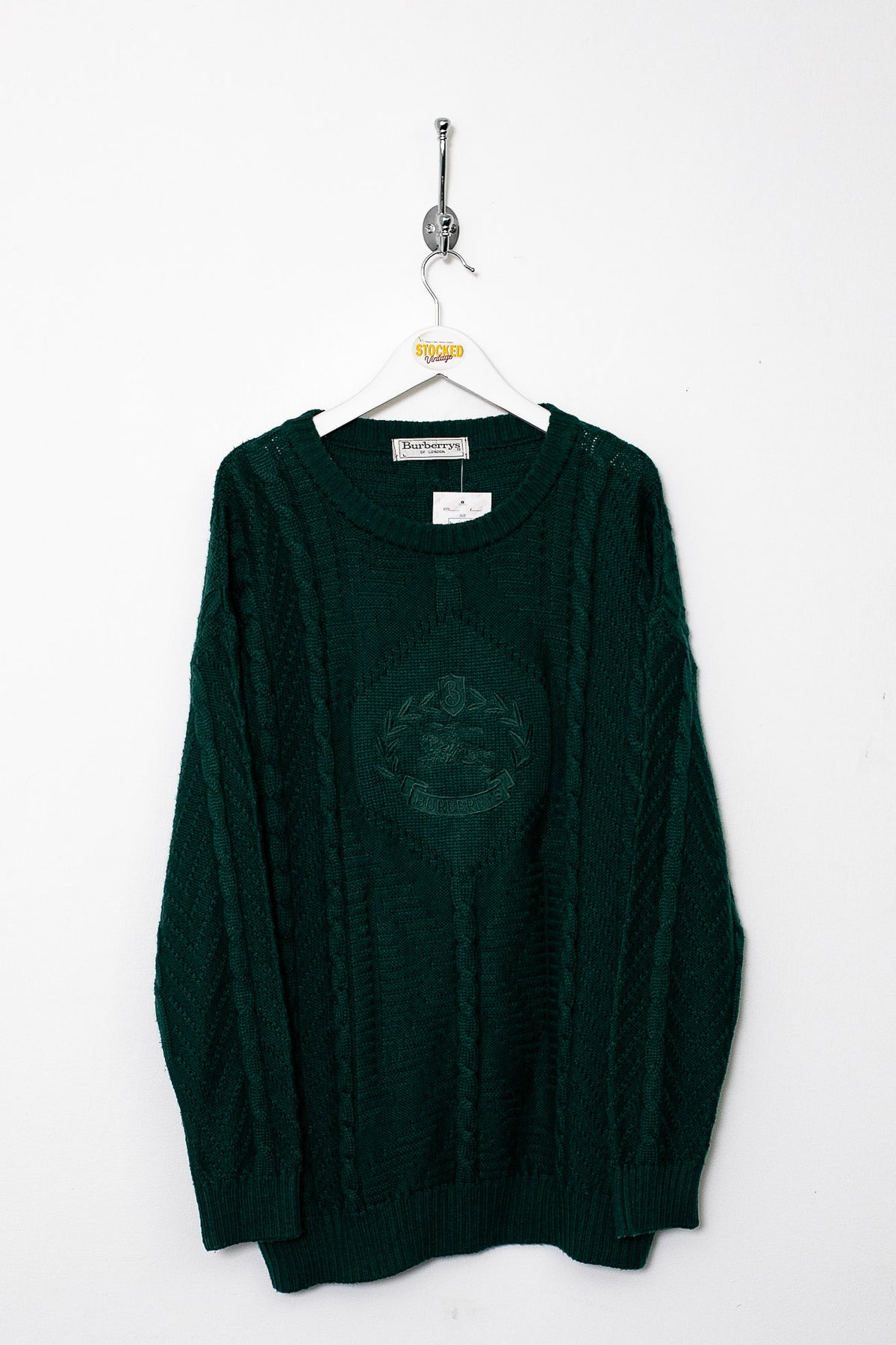 90s Burberry Knit Jumper (L)