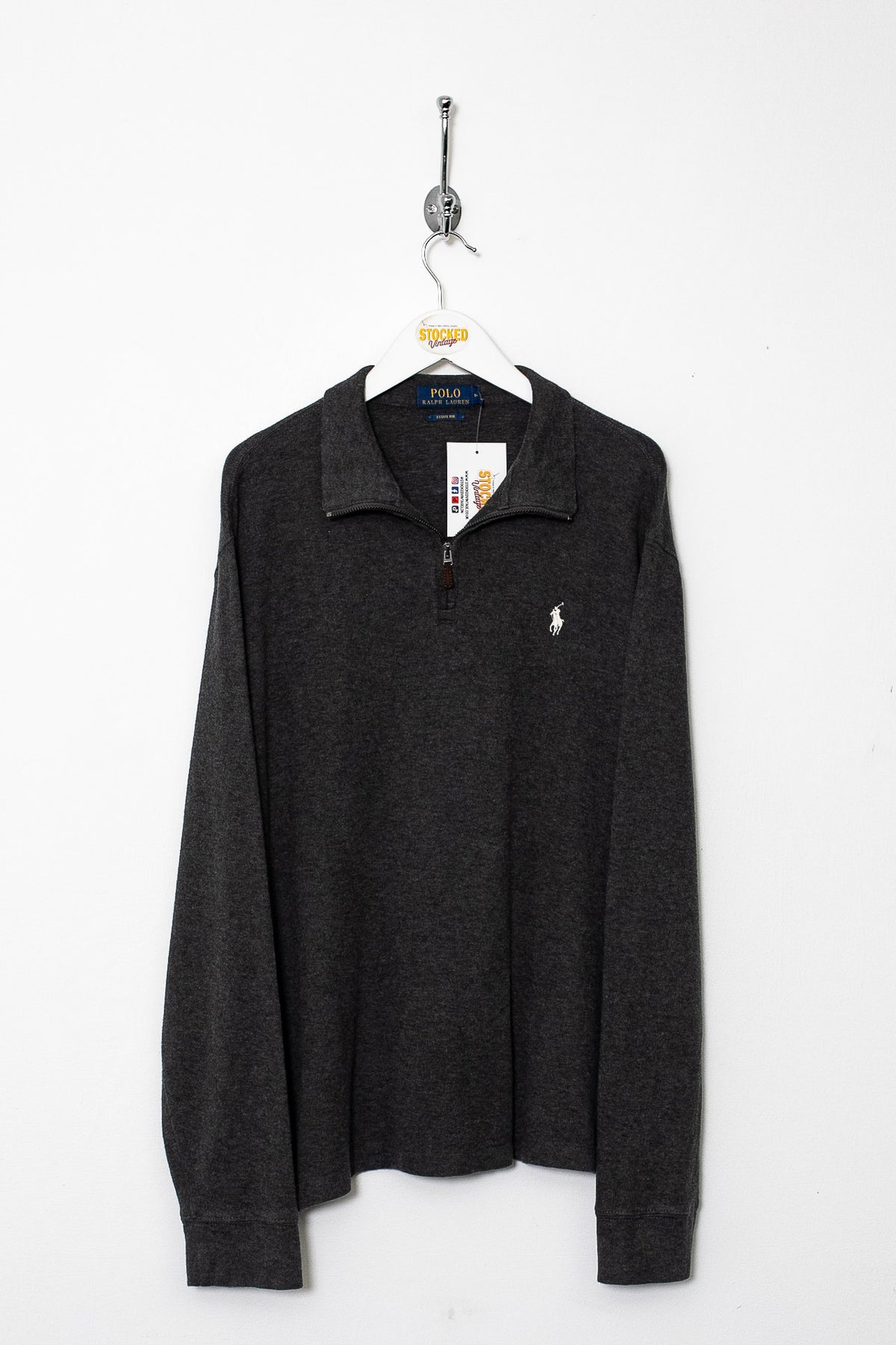 Ralph Lauren 1/4 Zip Sweatshirt (M)