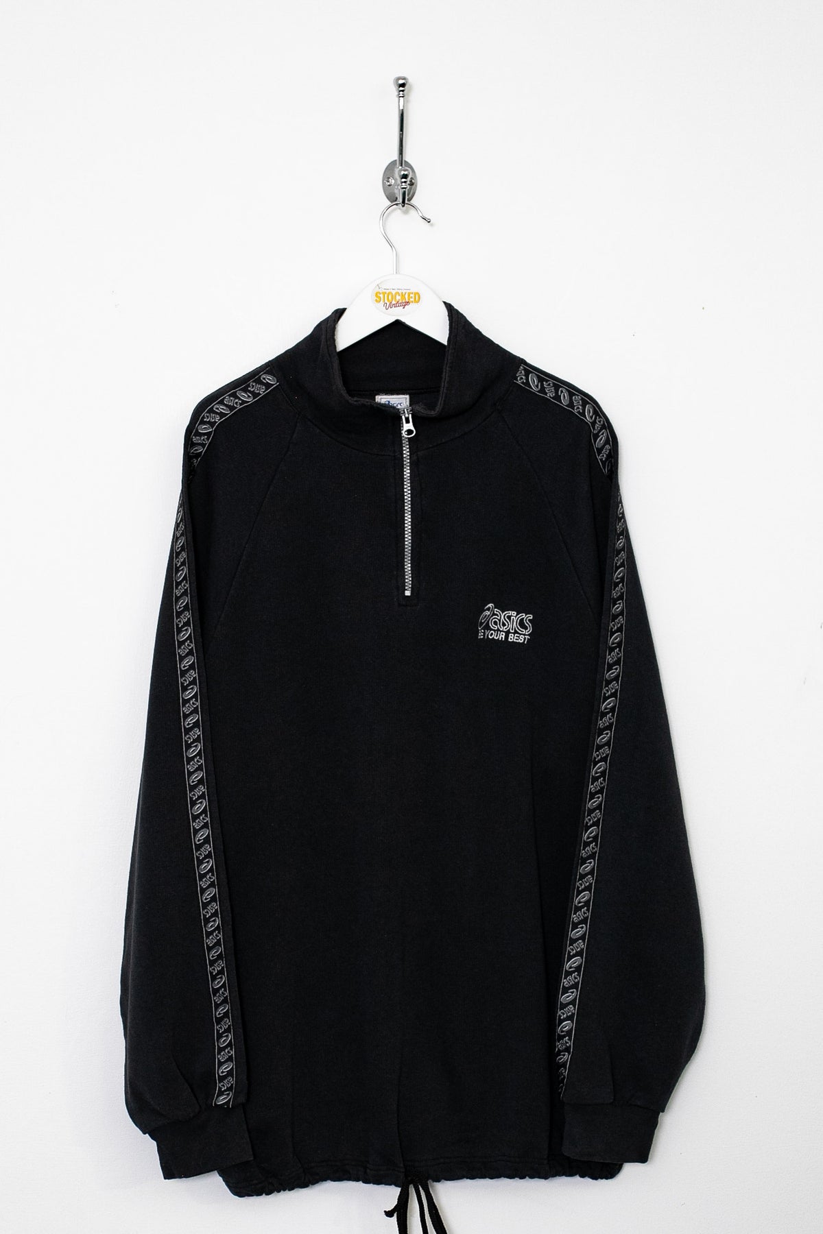 00s Asics 1/4 Zip Sweatshirt (L)