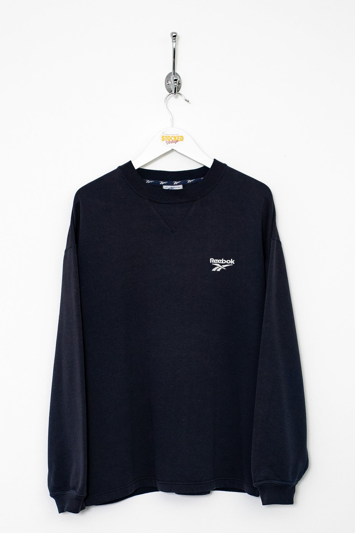 Reebok vintage sweatshirt mens on sale black