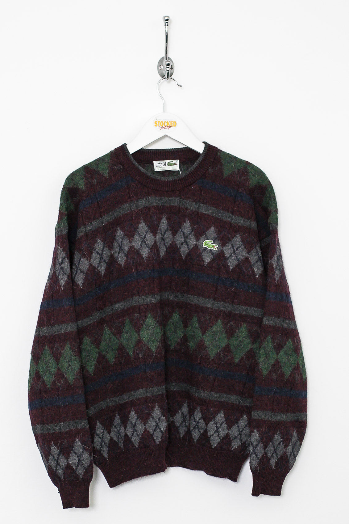 90s Lacoste Knit Sweatshirt (S)