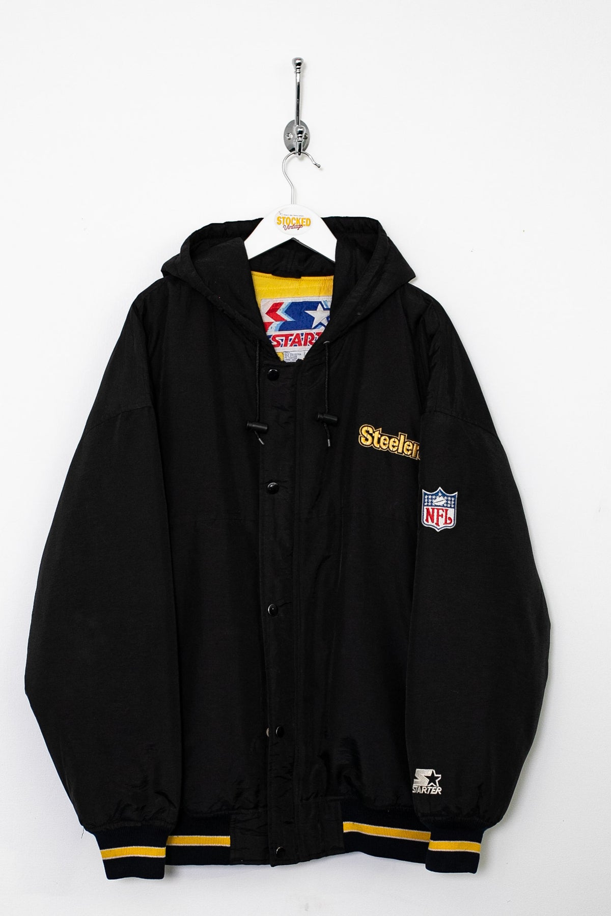 90s Starter NFL Pittsburgh Steelers Coat (L)