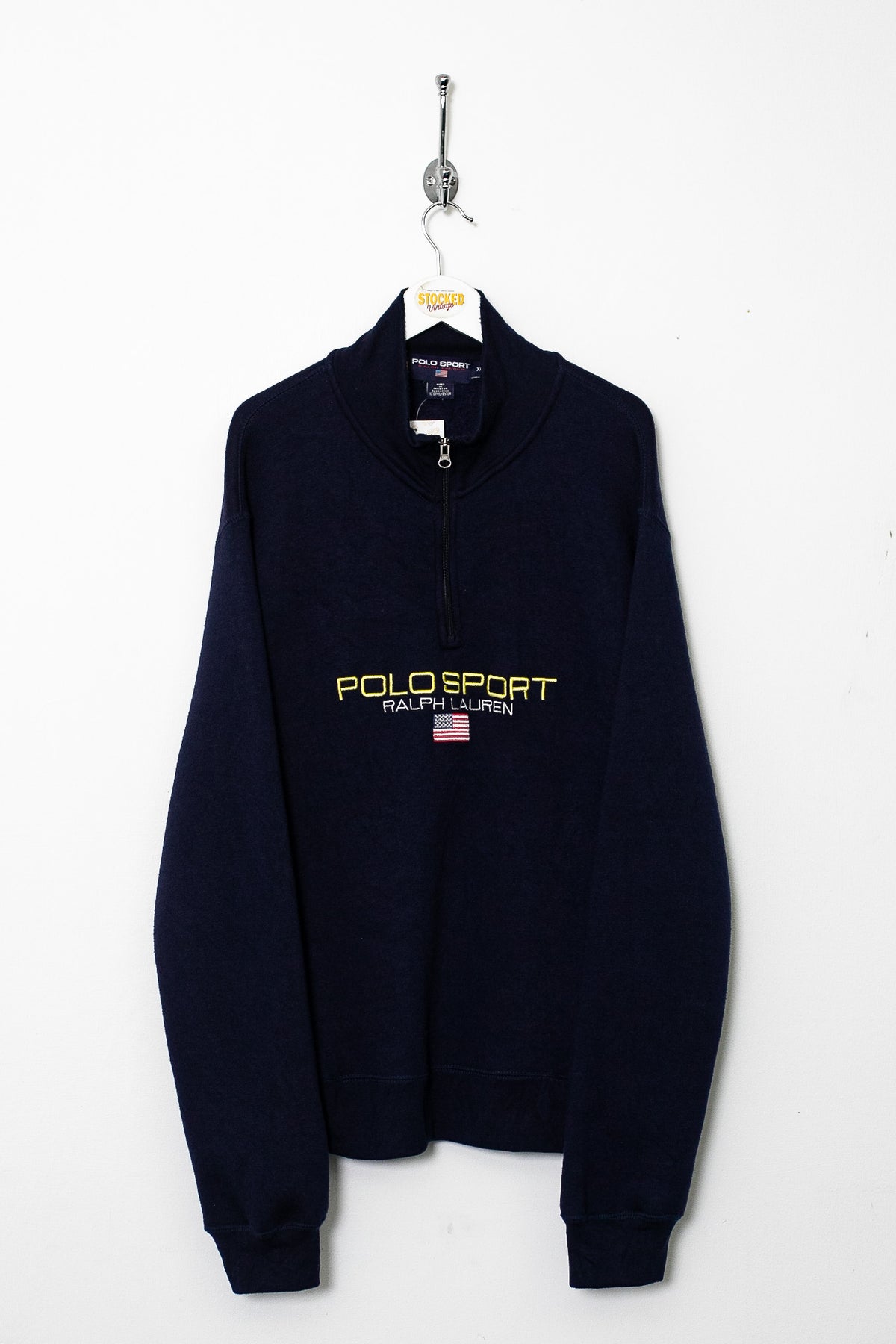 00s Ralph Lauren Polo Sport 1/4 Zip Sweatshirt (L)