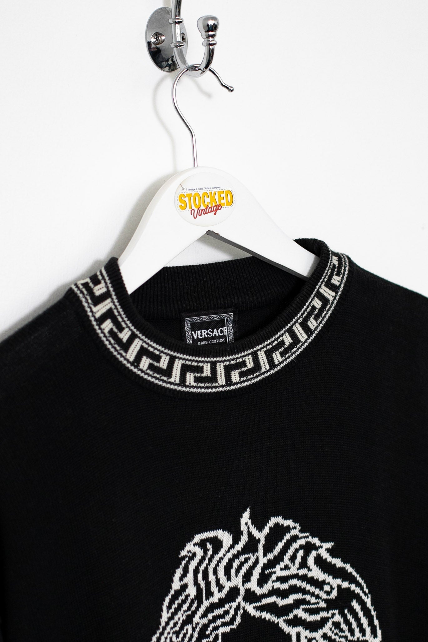 Rare 90s Versace Knit Jumper (L)