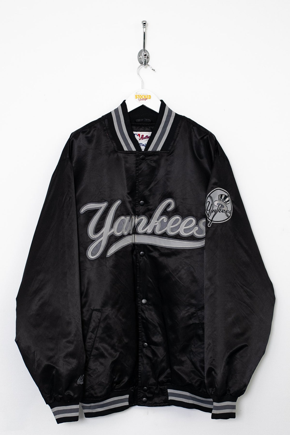 90s MLB New York Yankees Varsity Jacket (XXL)