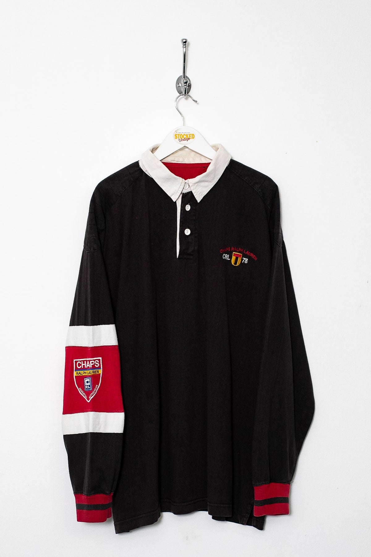 00s Ralph Lauren Chaps Rugby Shirt (XL)