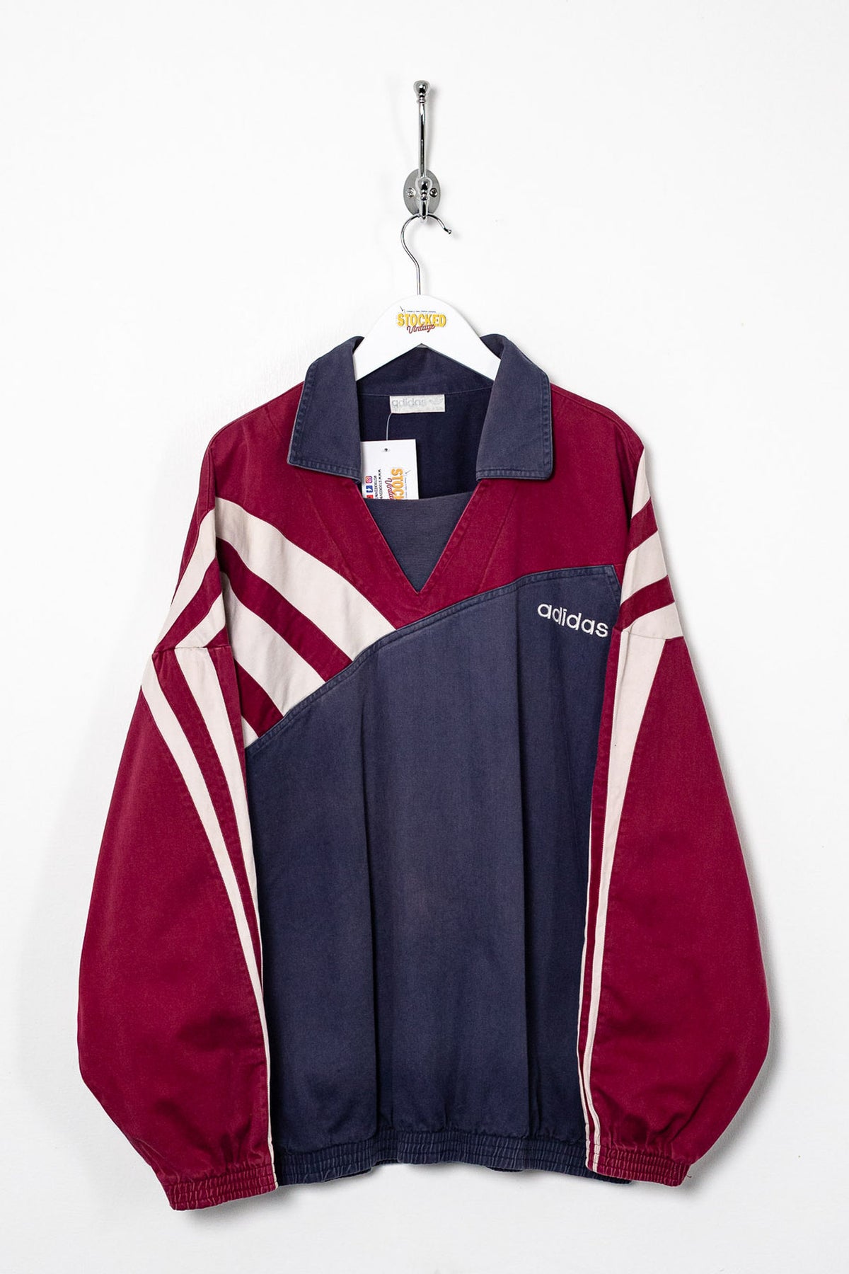 90s Adidas Rugby Shirt (L)