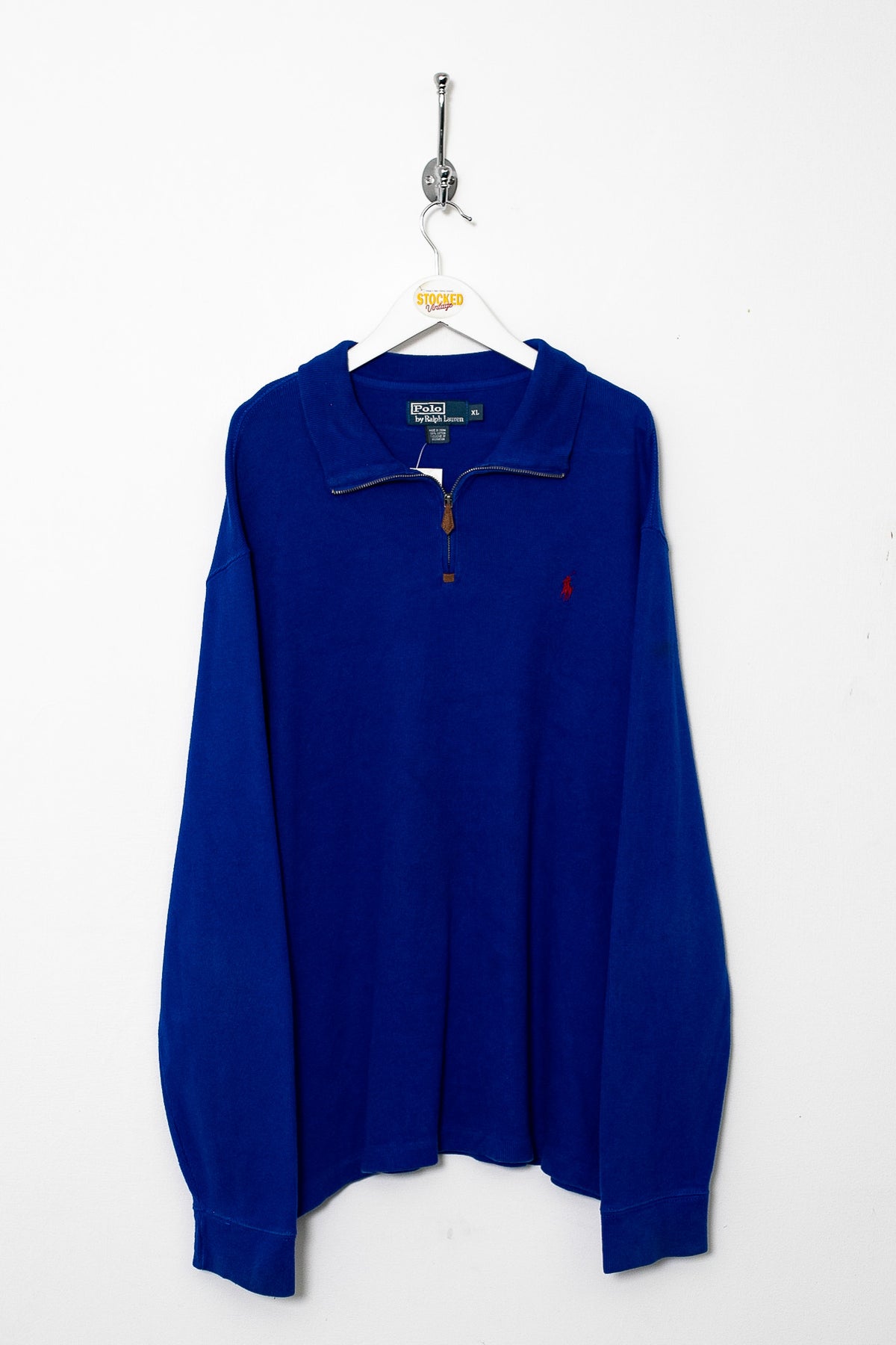 00s Ralph Lauren 1/4 Zip Sweatshirt (XL)