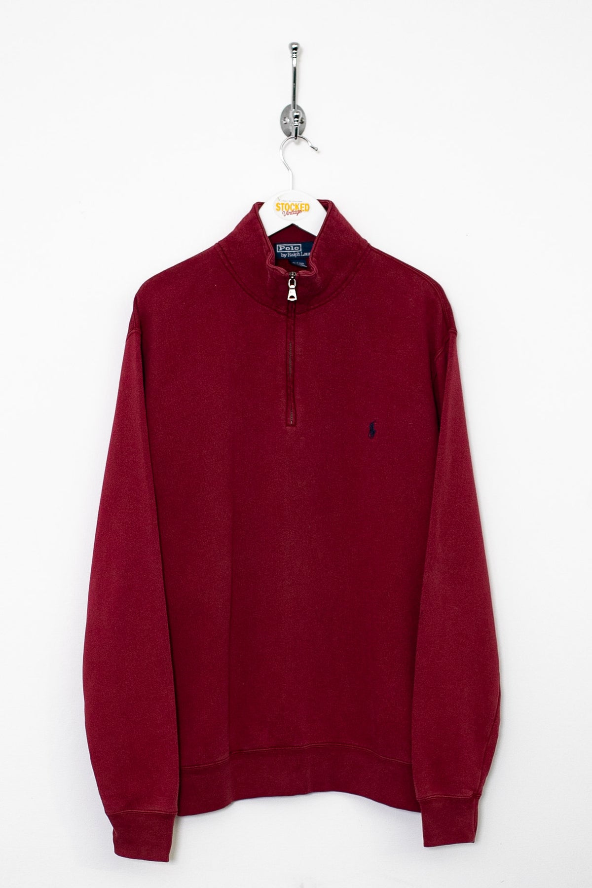 90s Ralph Lauren 1/4 Zip Sweatshirt (S)