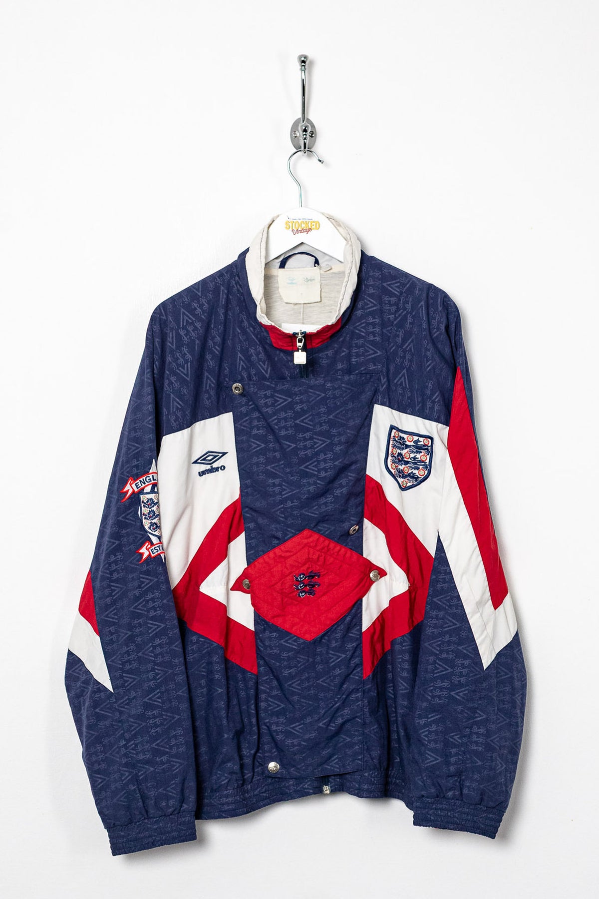 1990/92 Umbro England Training Jacket (M)