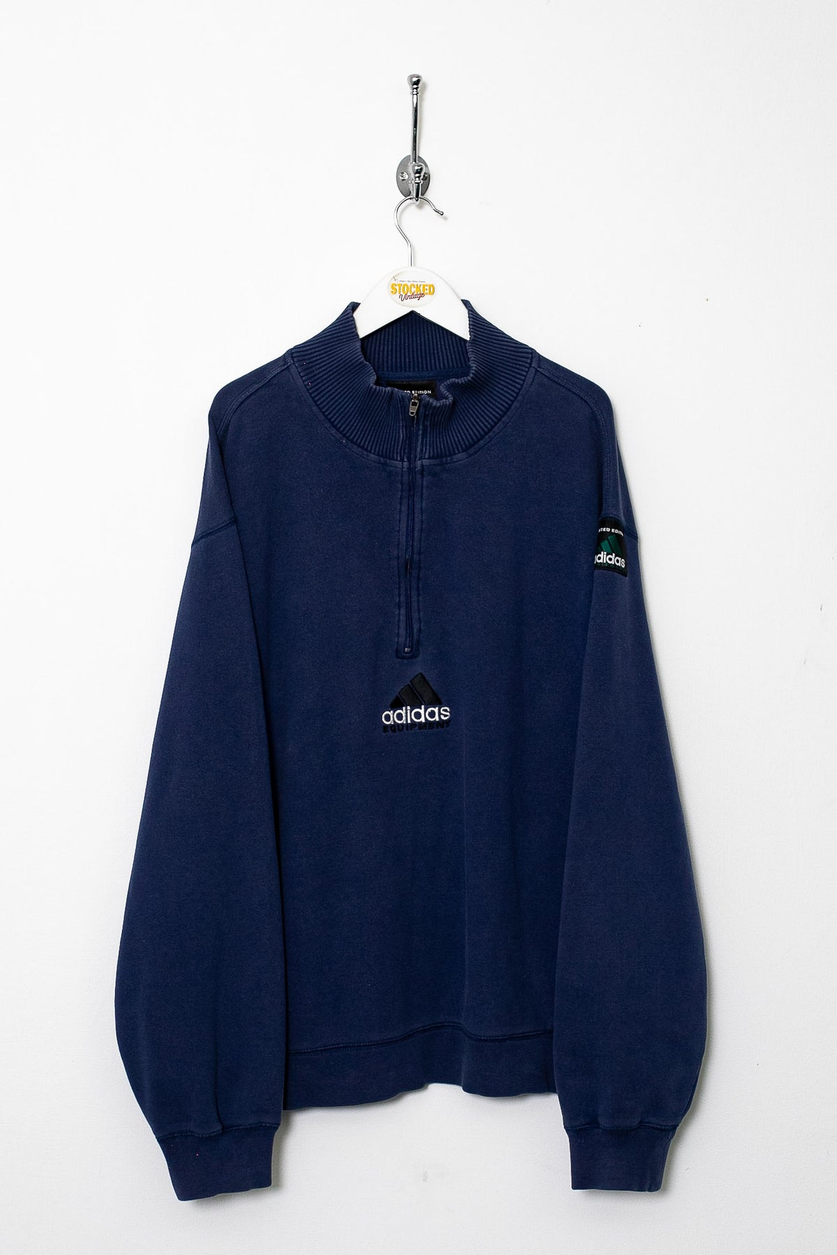 90s Adidas Equipment 1/4 Zip Sweatshirt (XXL)