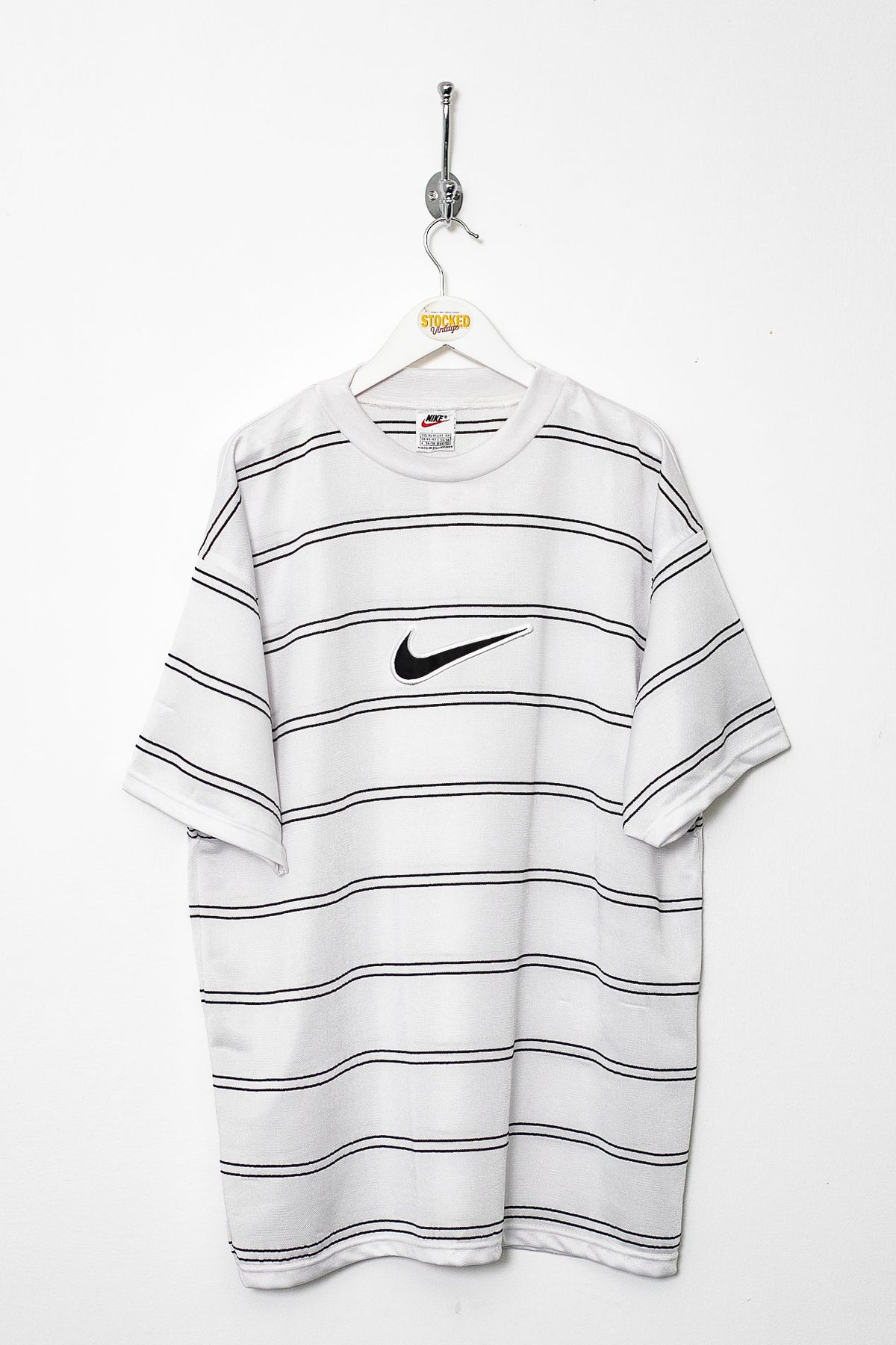 90s Nike Striped Tee (XL)