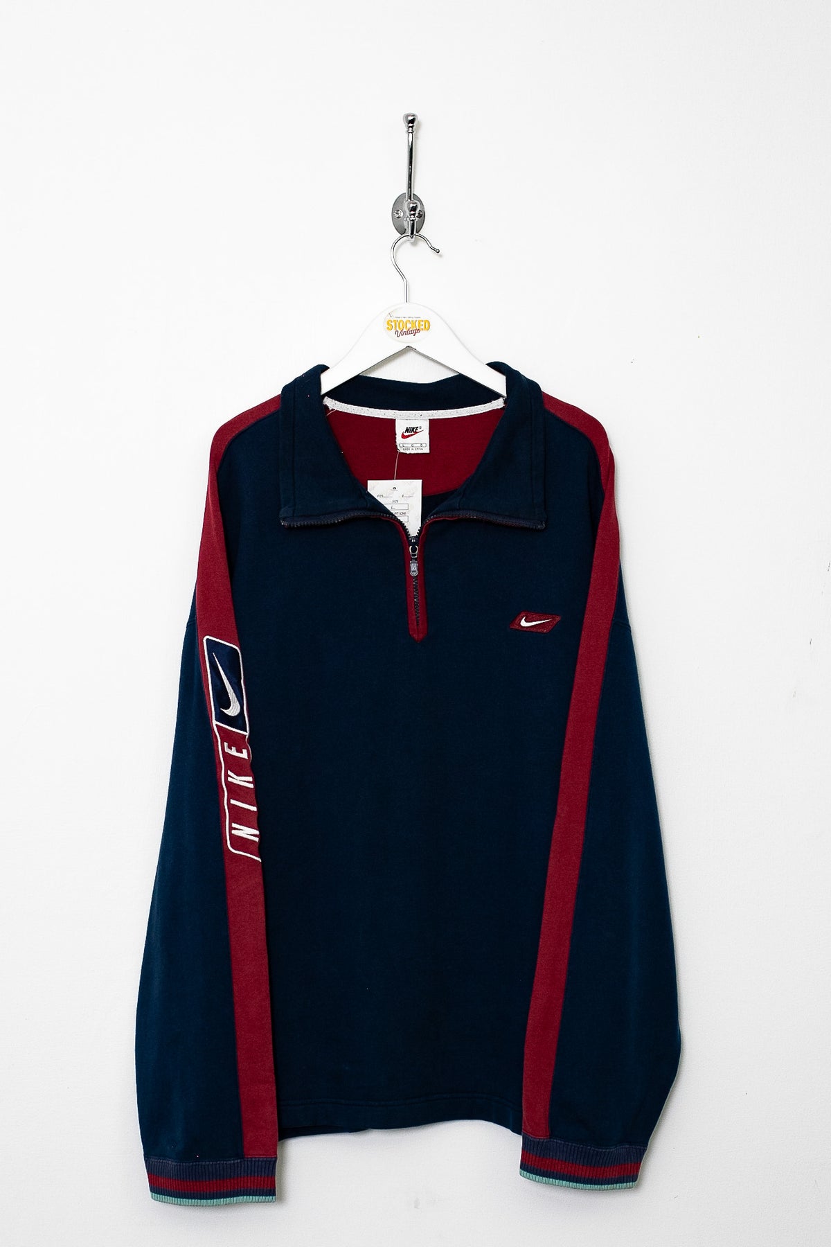 90s Nike 1/4 Zip Sweatshirt (L)