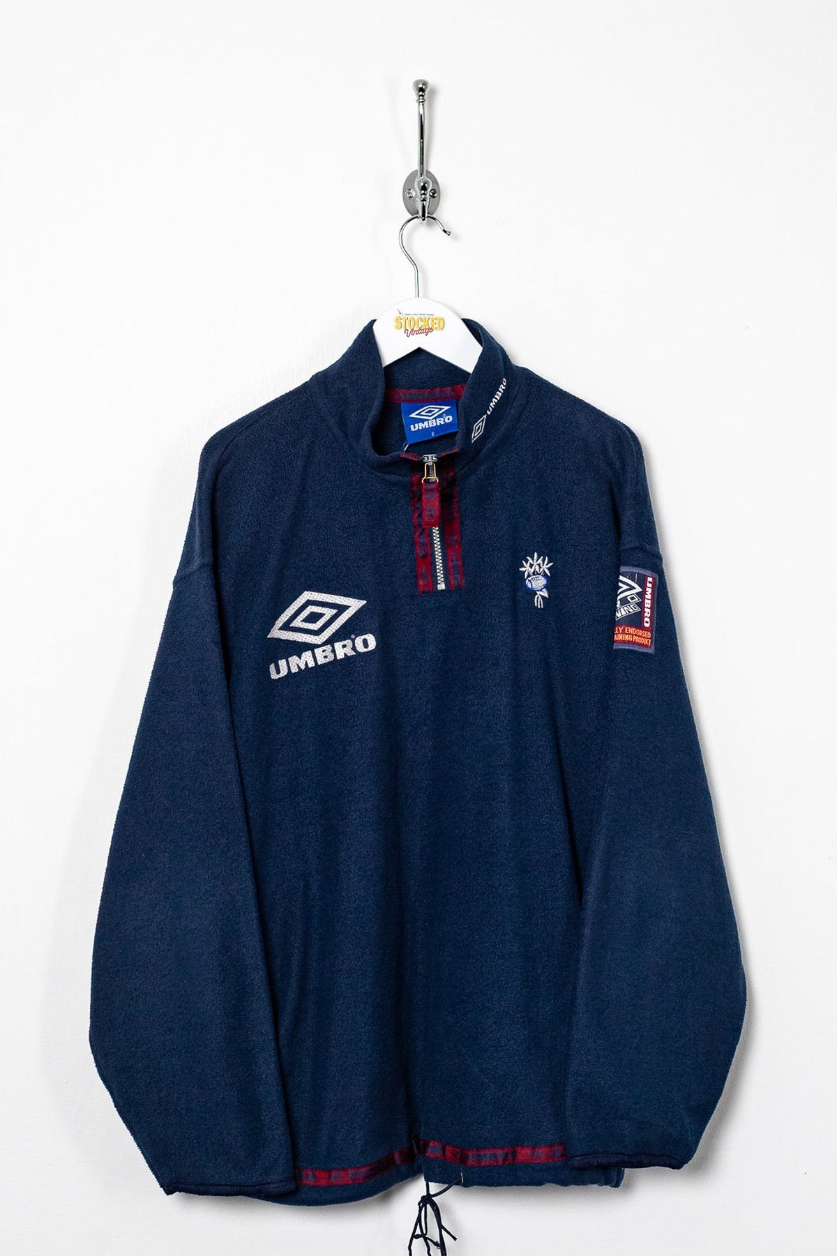 90s Umbro 1/4 Zip Fleece (S)