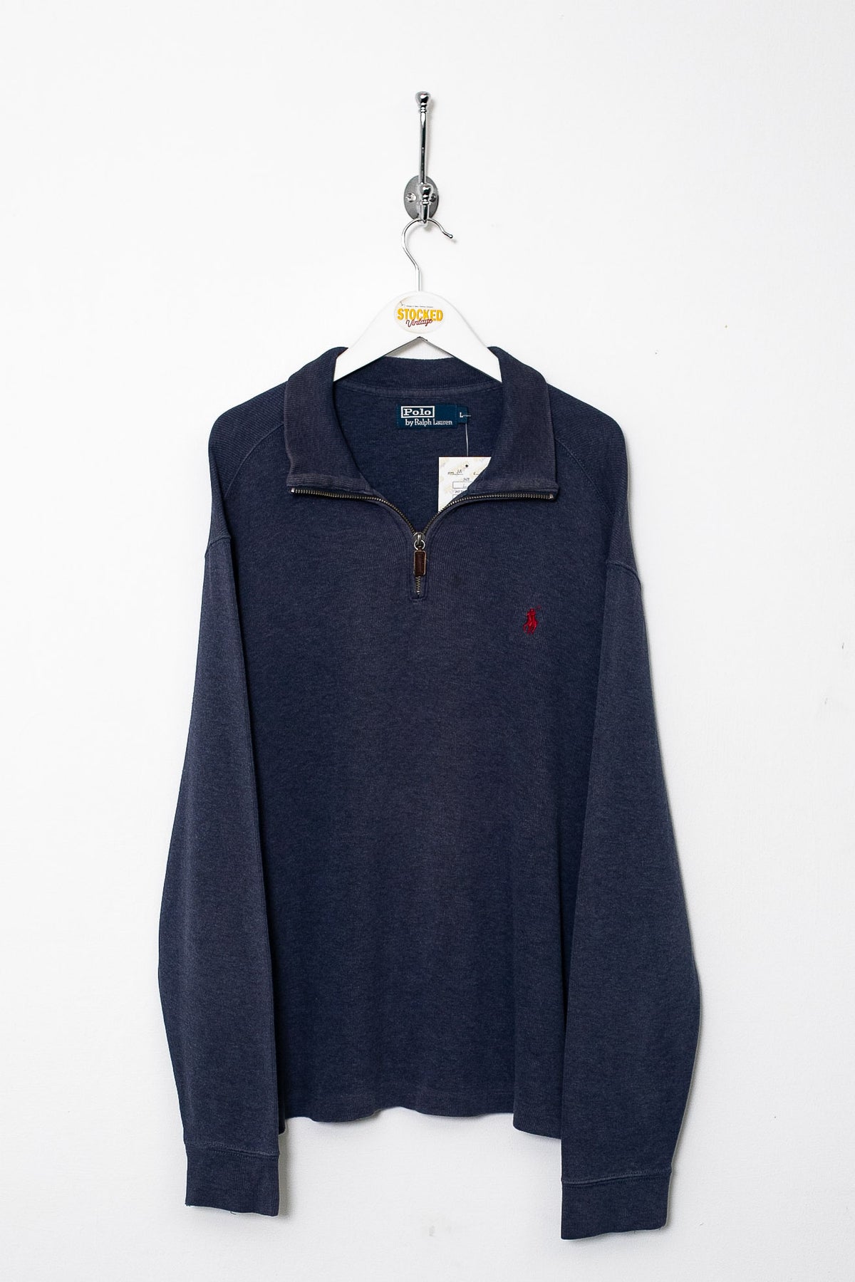 00s Ralph Lauren 1/4 Zip Sweatshirt (M)
