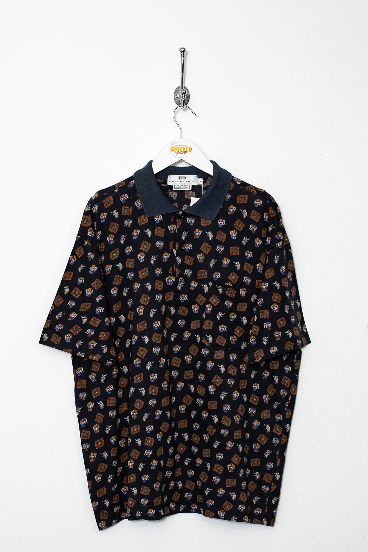 00s Balenciaga Polo Shirt (M)