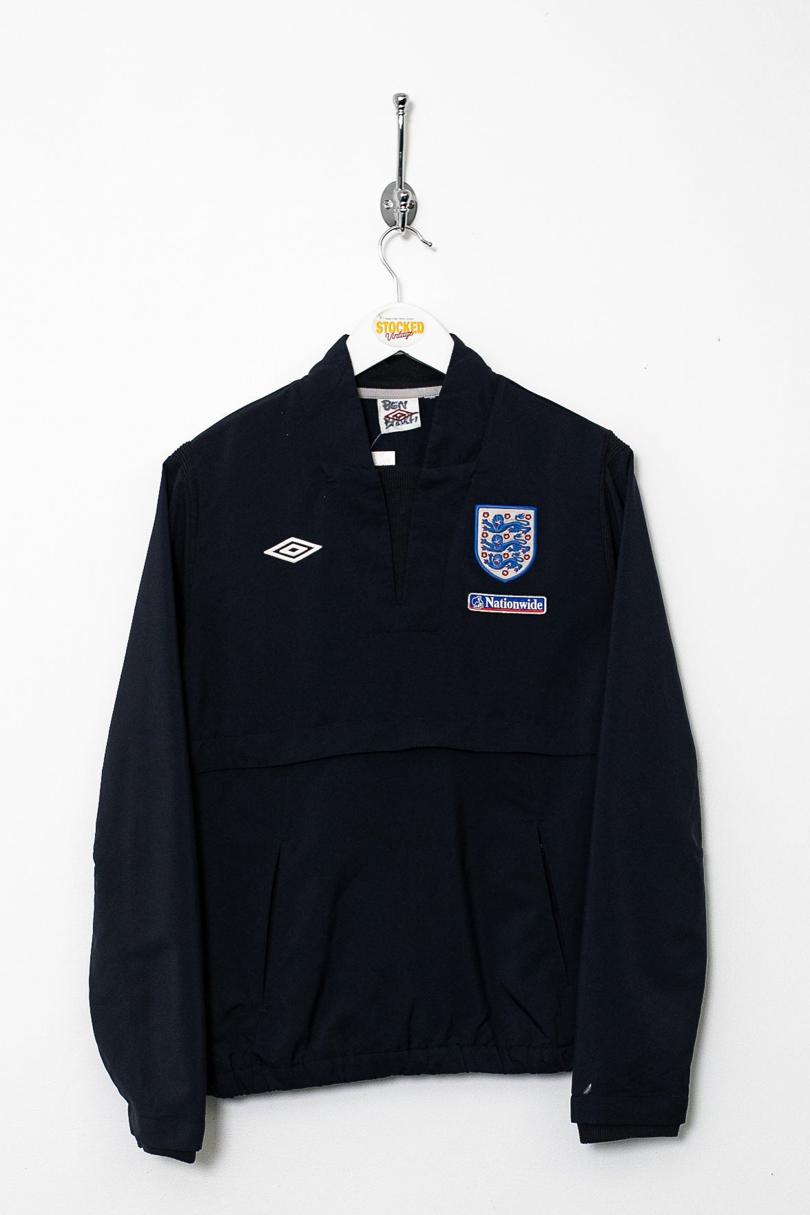 Womens 00s Umbro England Drill Pullover (M)