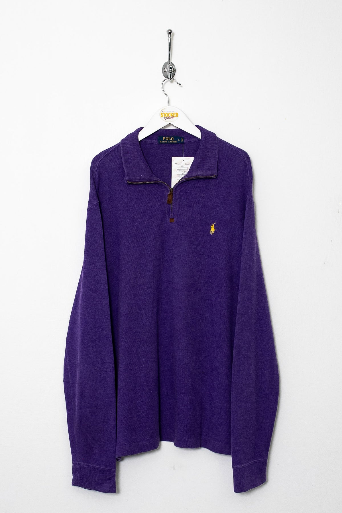 Ralph Lauren 1/4 Zip Sweatshirt (L)
